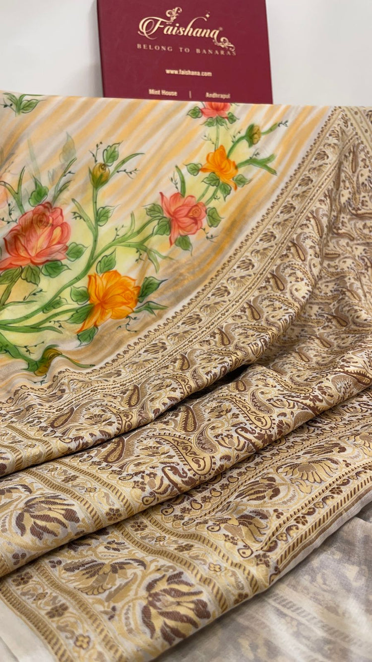 Pure Digital Print Saree
