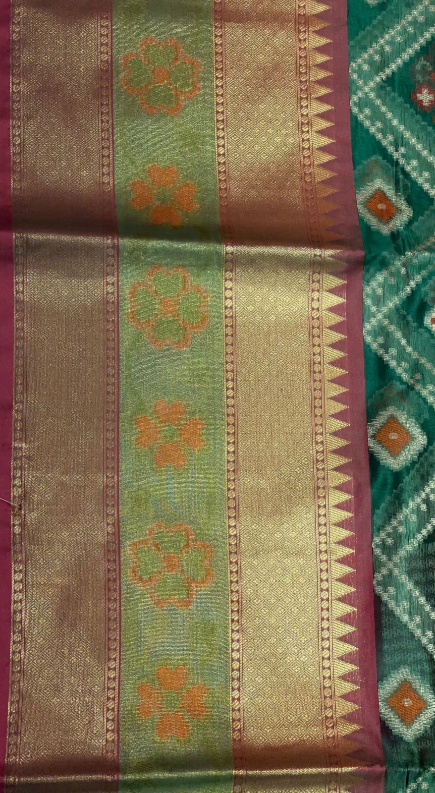 Green Art Silk Banarasi Sarees For Women GEASF_24