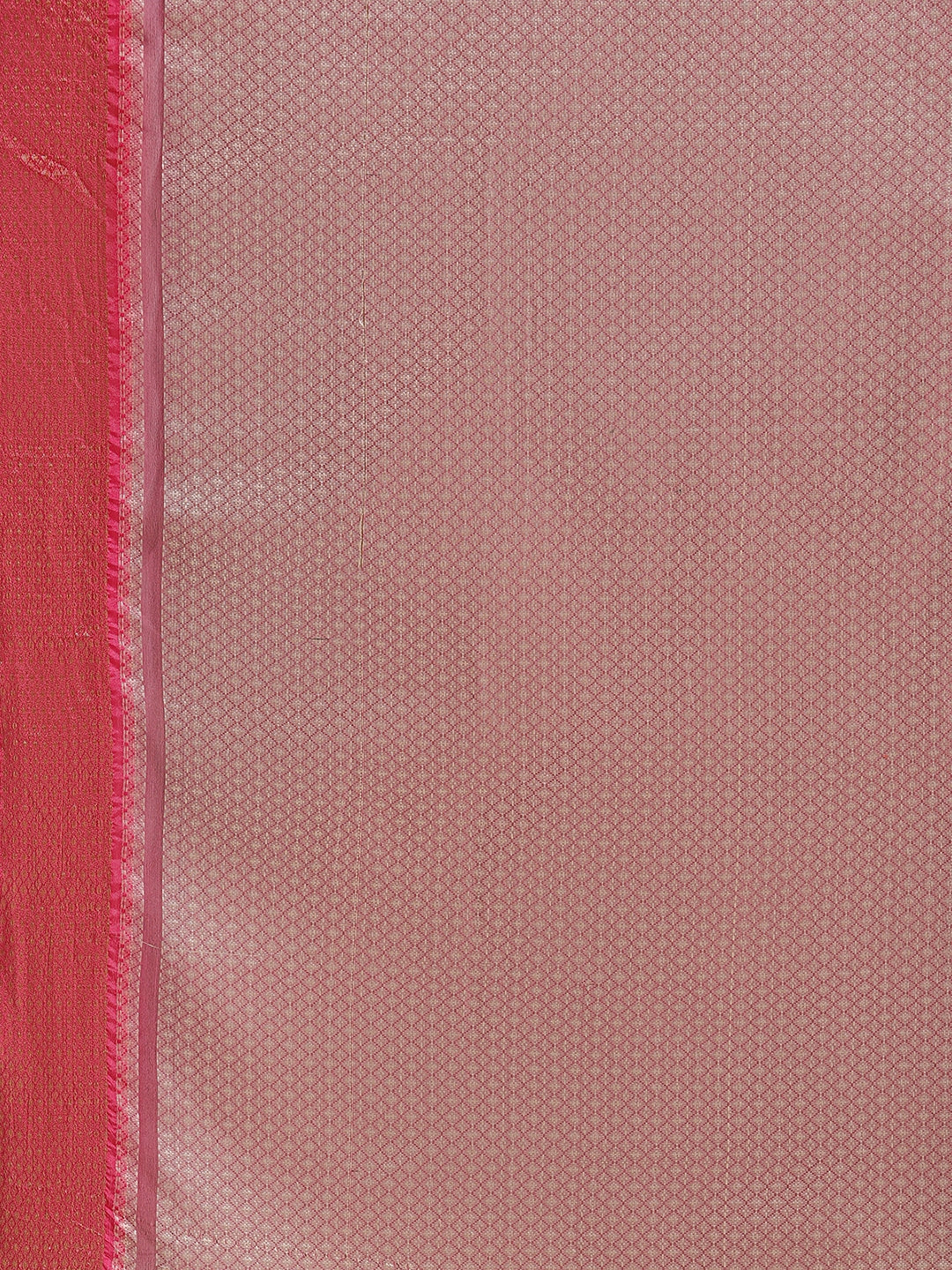 Faishana Presents Bottle Green & Pink Ikkat Patola Art Silk Skirt Pattu Border With Pink Blouse Banarasi Saree