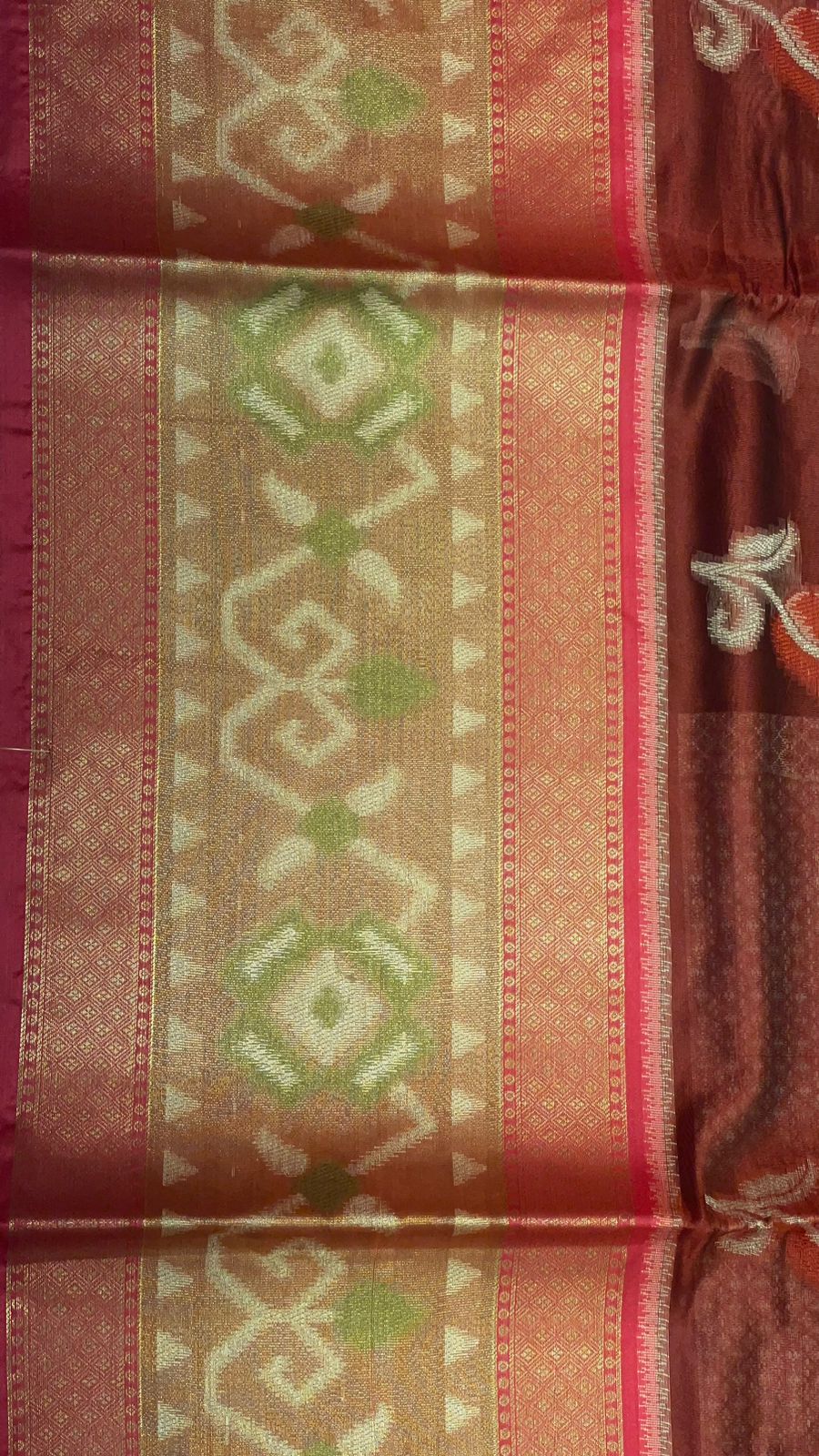 Maroon Art Silk Banarasi Sarees For Women GEASF_34