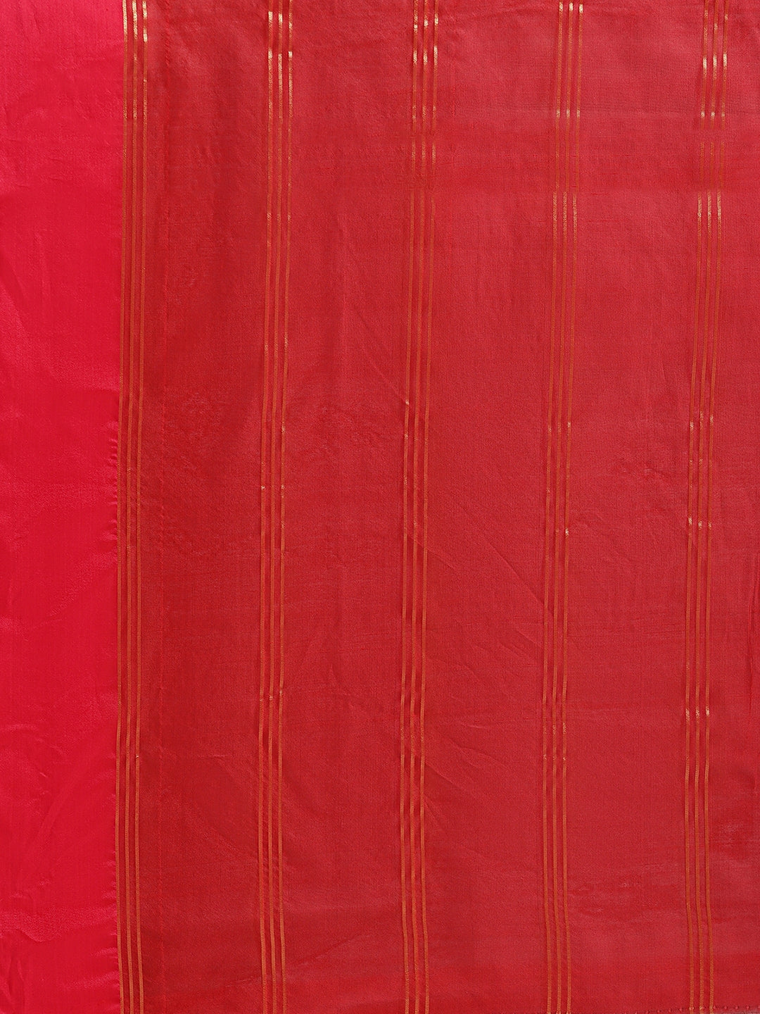 Faishana Presents Royal Blue & Red Rajkot Patola Art Silk Skirt Pattu Border With Red Blouse Banarasi Saree