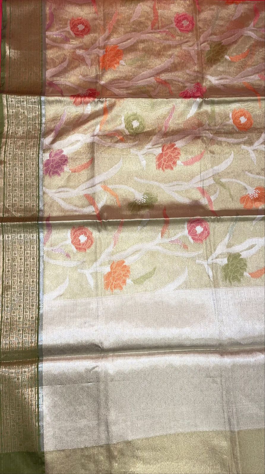 Gold Tissue Banarasi Sarees For Women GEASF_50