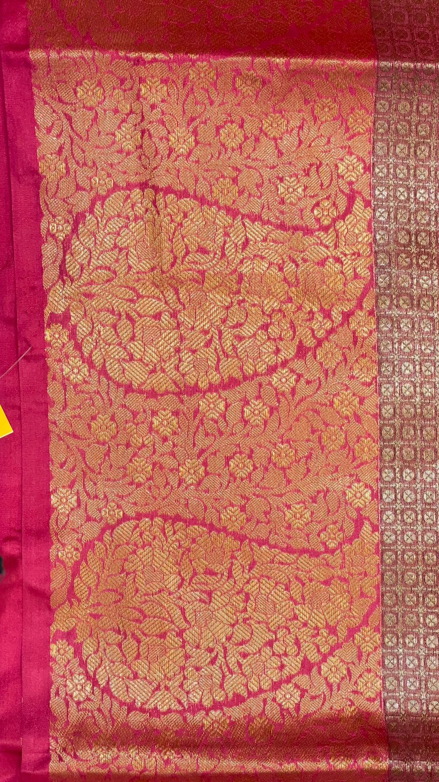 Brown Kanchi Silk Banarasi Sarees For Women GEBE14