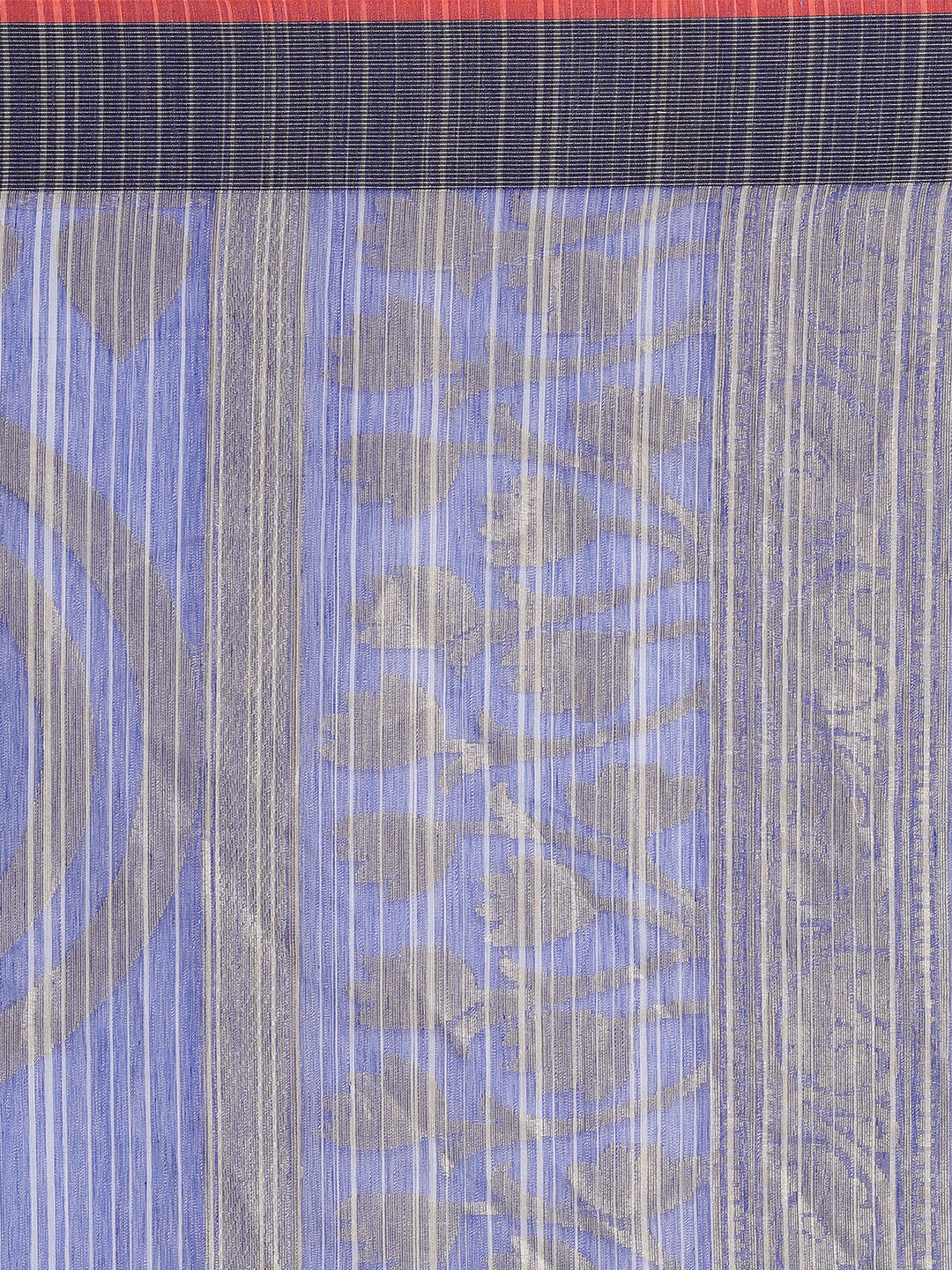 Faishana Presents Women's Blue Art Silk Saree With Blouse Piece
