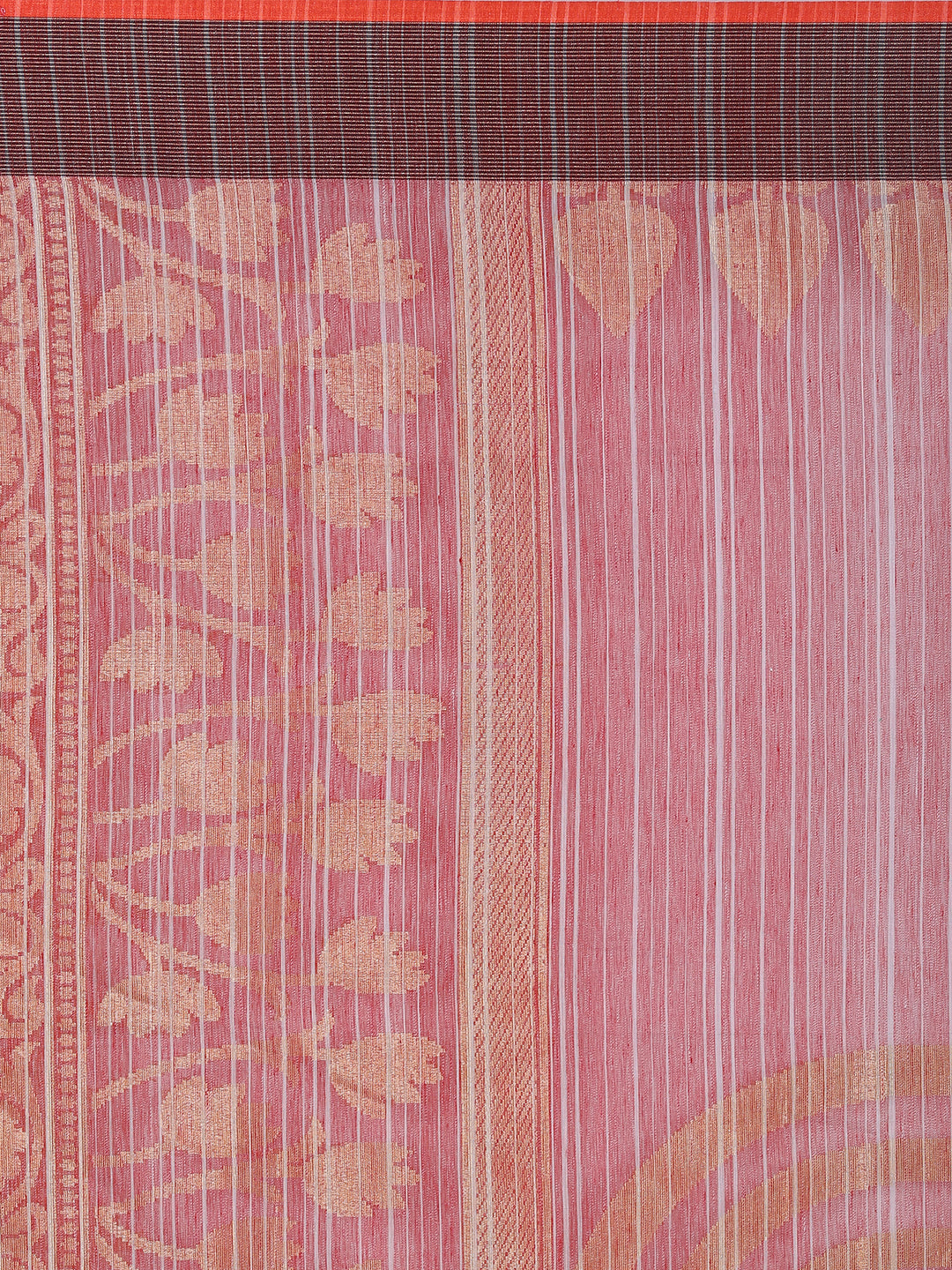 Faishana Presents Women's Brown Art Silk Saree With Blouse Piece