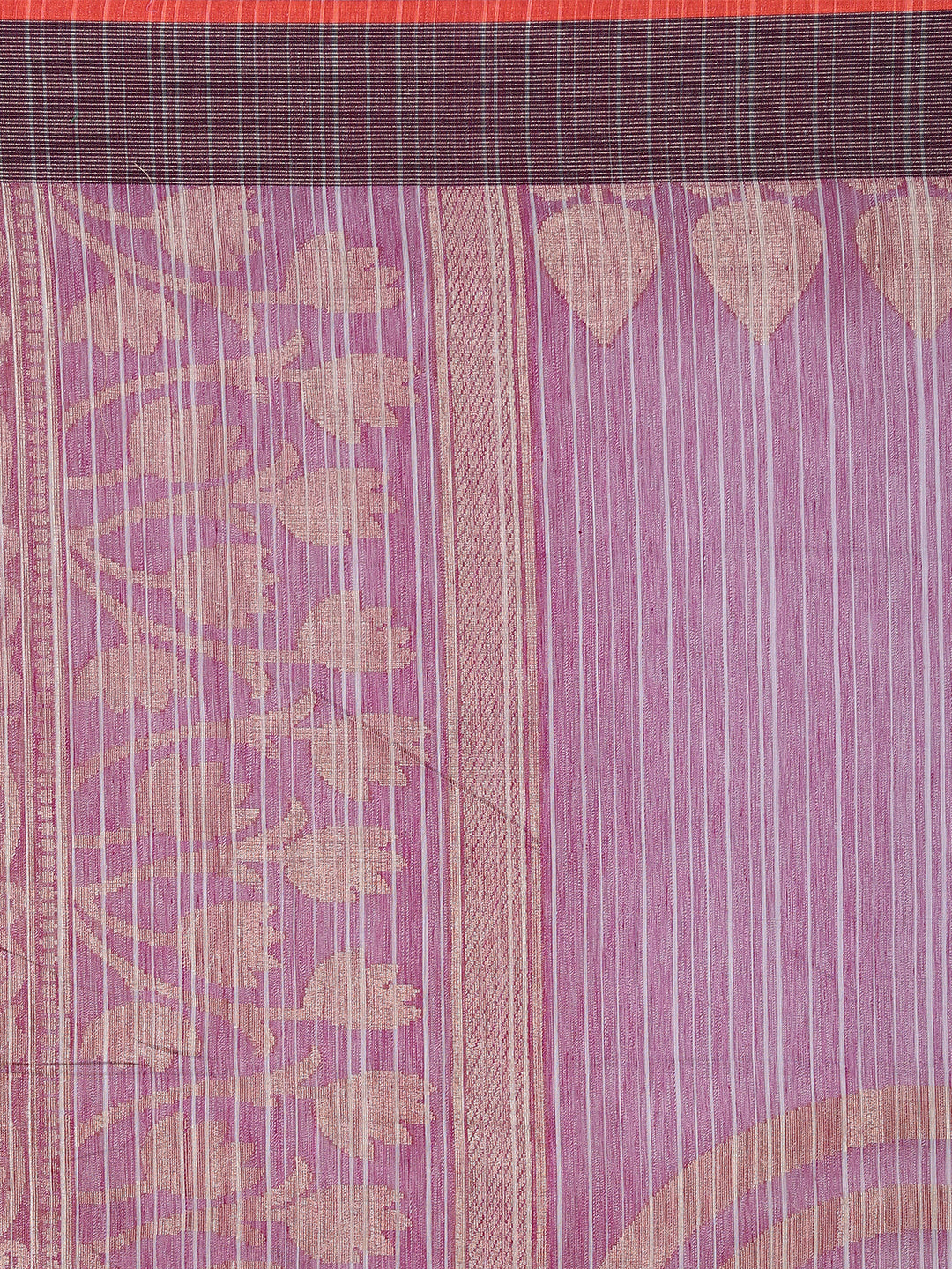 Faishana Presents Women's Purple Art Silk Saree With Blouse Piece