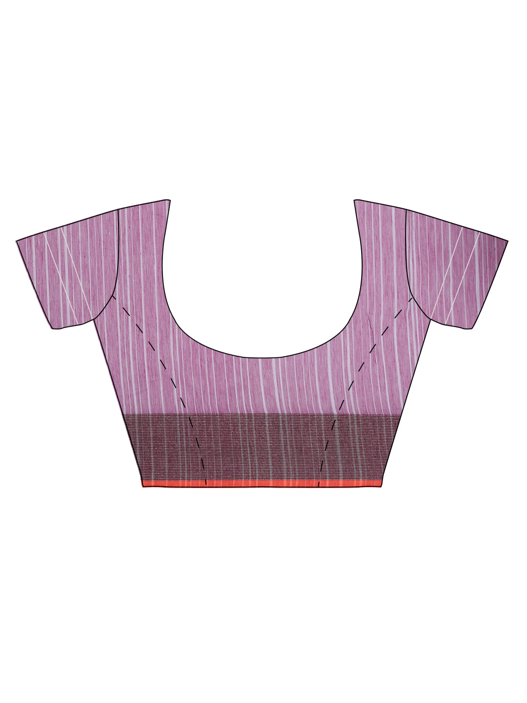 Faishana Presents Women's Purple Art Silk Saree With Blouse Piece