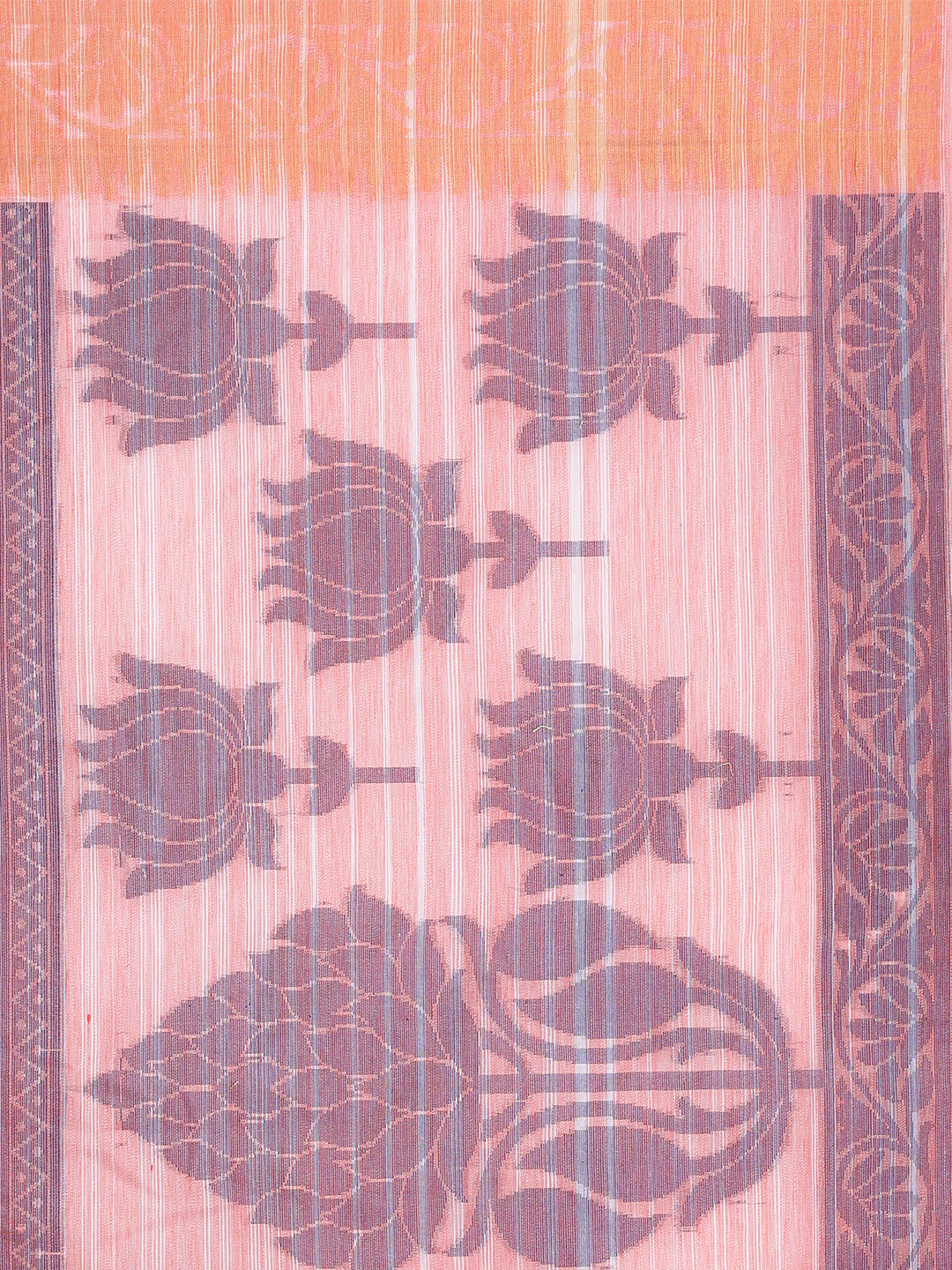 Faishana Presents Women's Pink Art Silk Saree With Blouse Piece