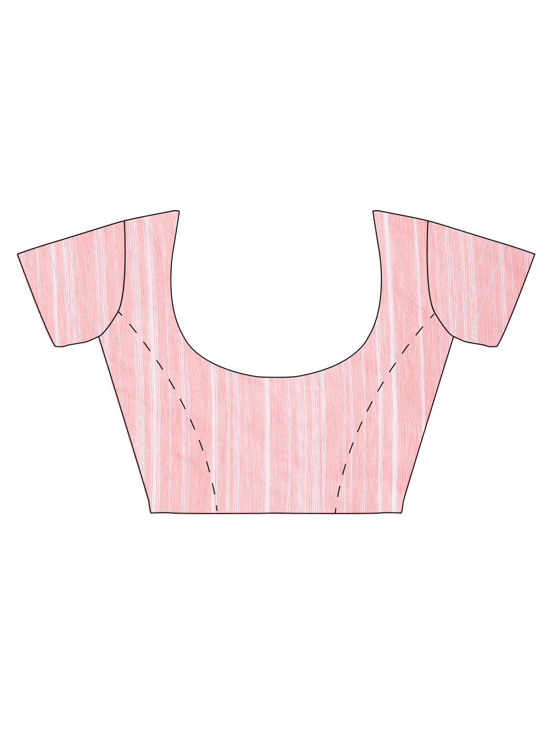 Faishana Presents Women's Pink Art Silk Saree With Blouse Piece
