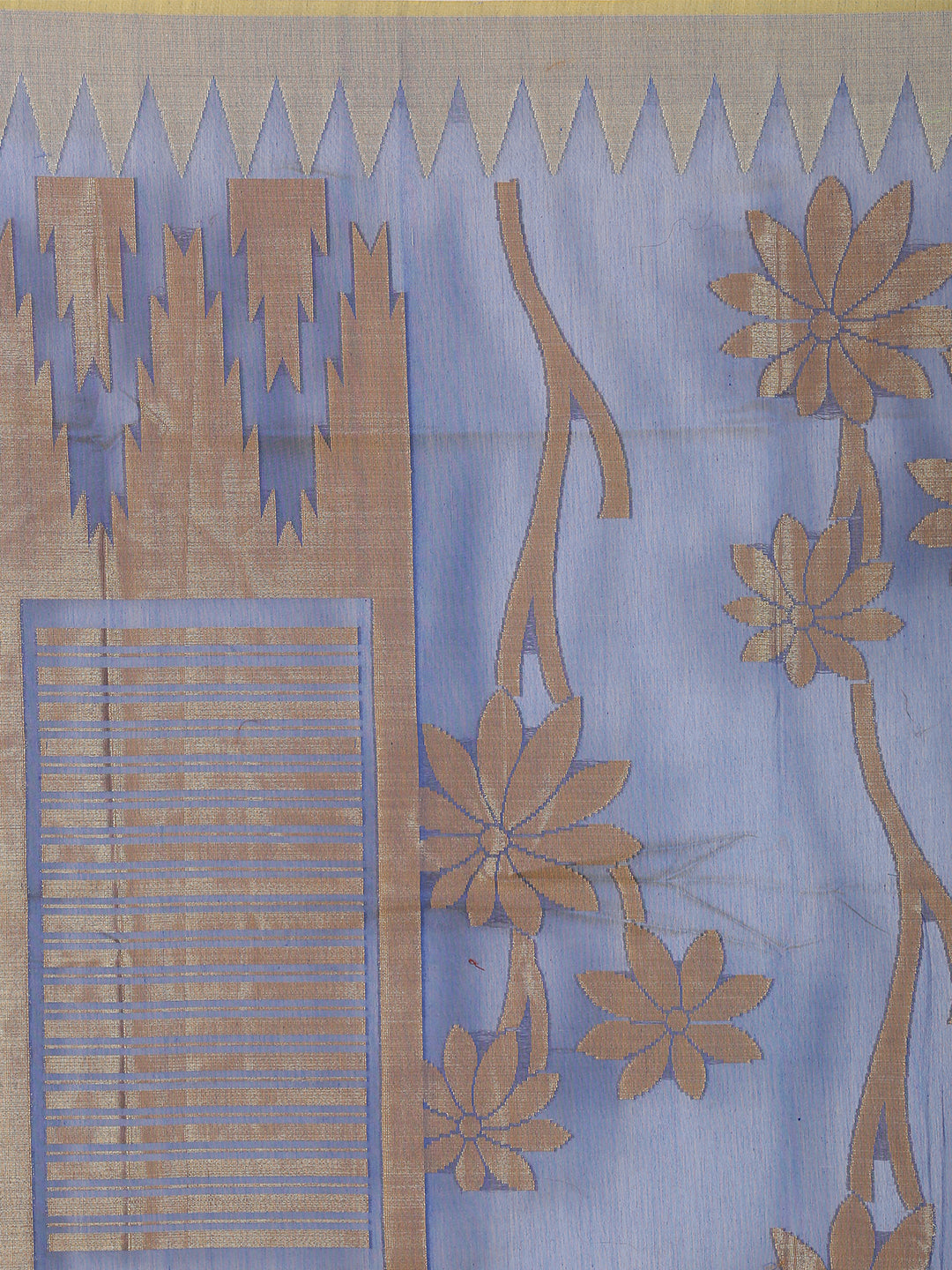 Faishana Presents Women's Grey Art Silk Saree With Blouse Piece