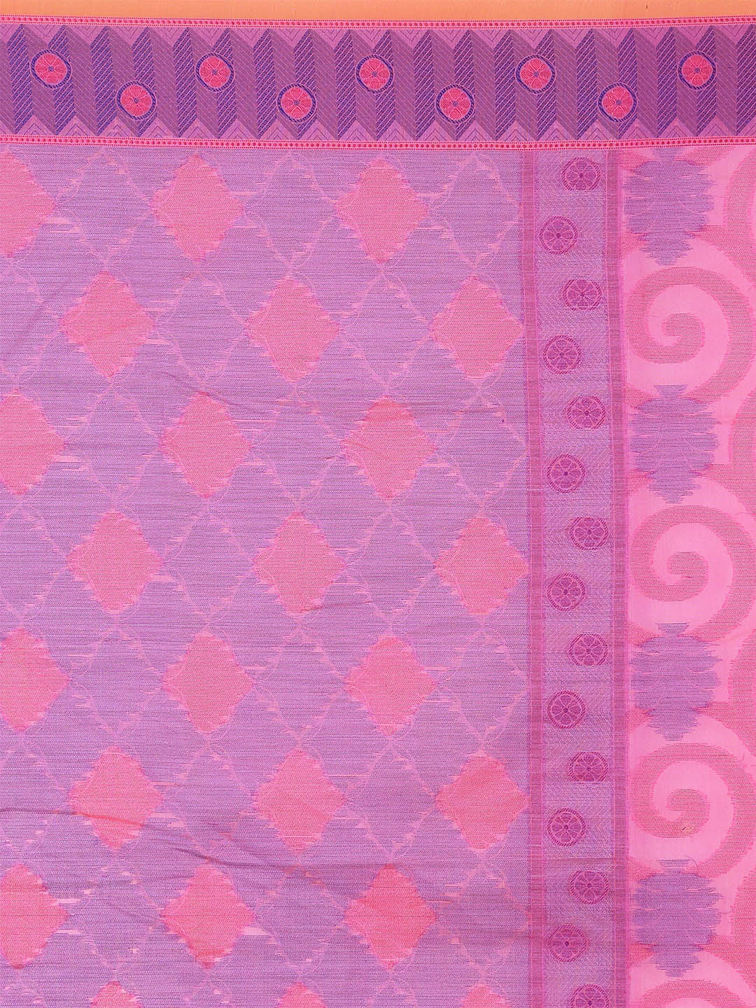 Faishana Presents Women's Pink Art Silk Saree With Blouse Piece