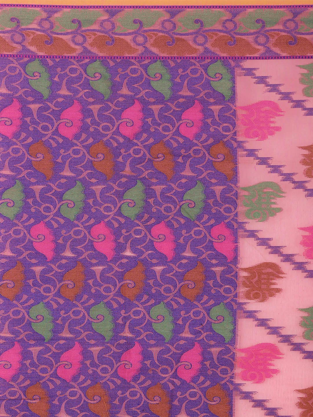 Faishana Presents Women's Pink Art Silk Saree With Blouse Piece