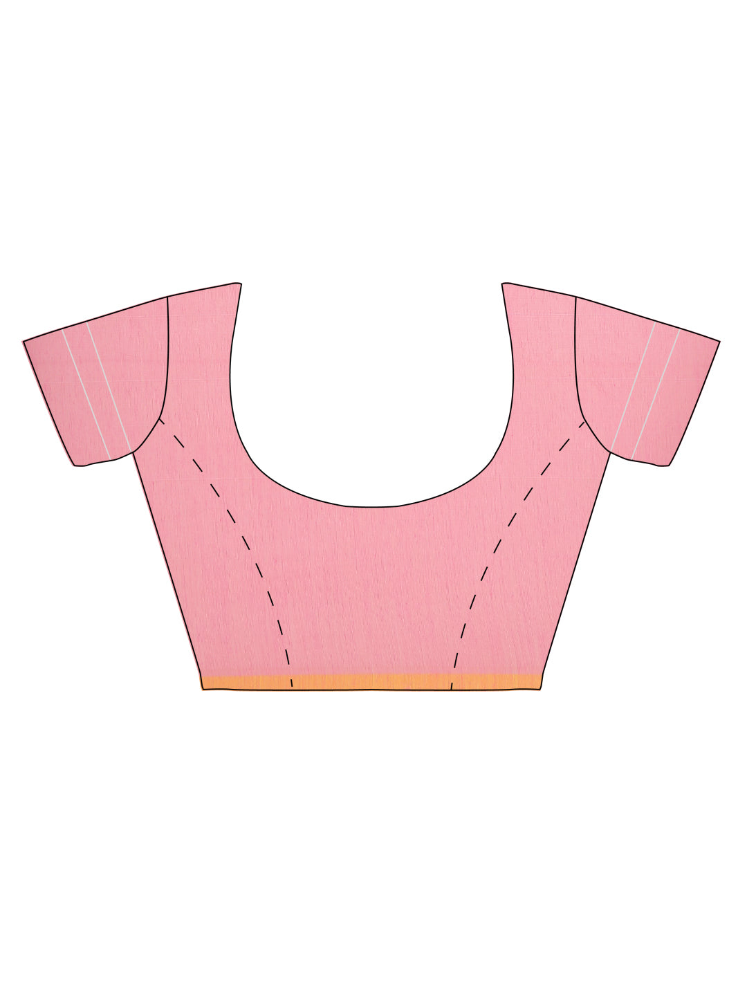 Faishana Presents Women's Pink Art Silk Saree With Blouse Piece
