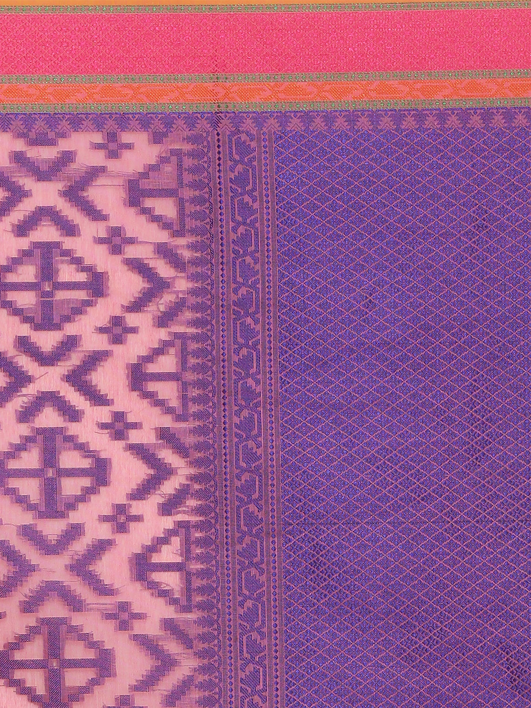 Faishana Presents Women's Pink Art Silk Saree With Blouse Piece