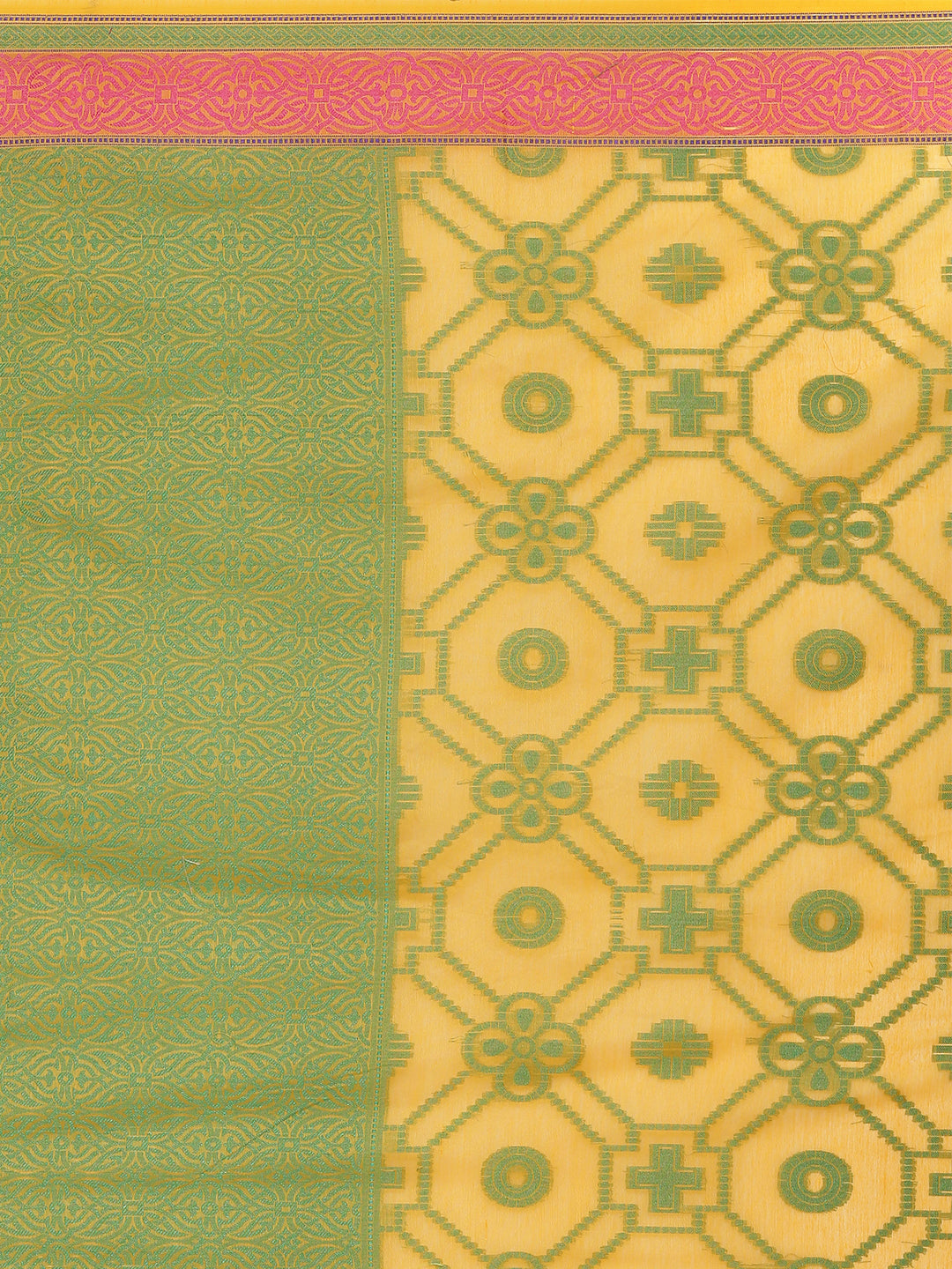 Faishana Presents Women's Light Green Art Silk Saree With Blouse Piece