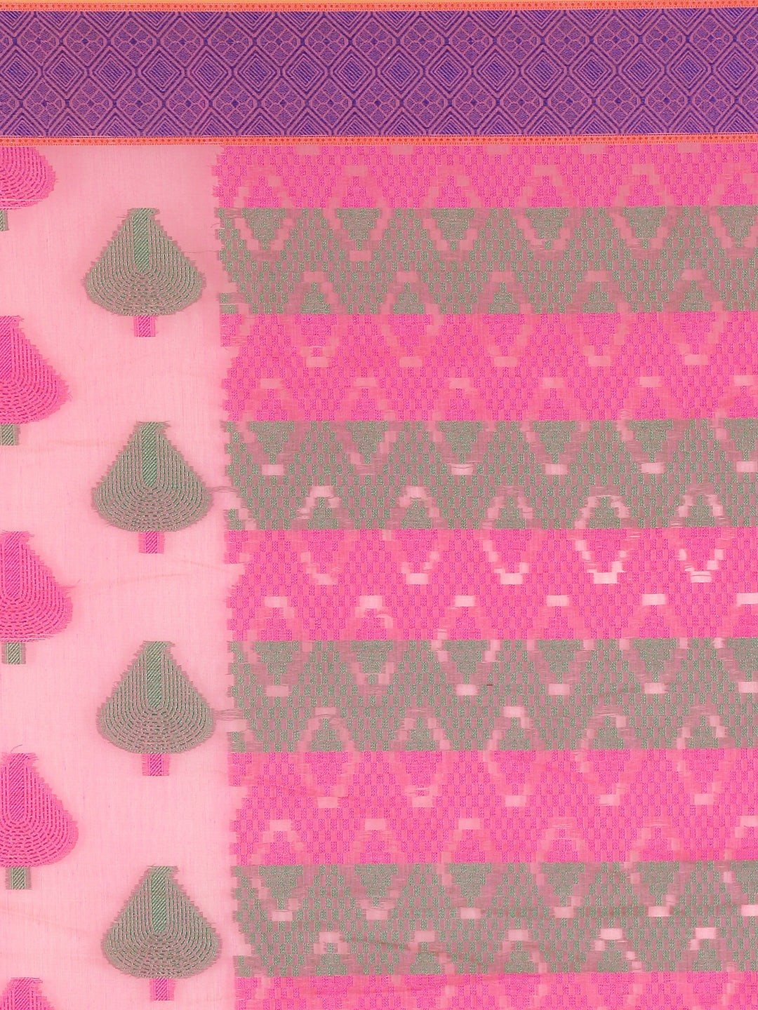 Faishana Presents Women's Pink Art Silk Saree With Blouse Piece