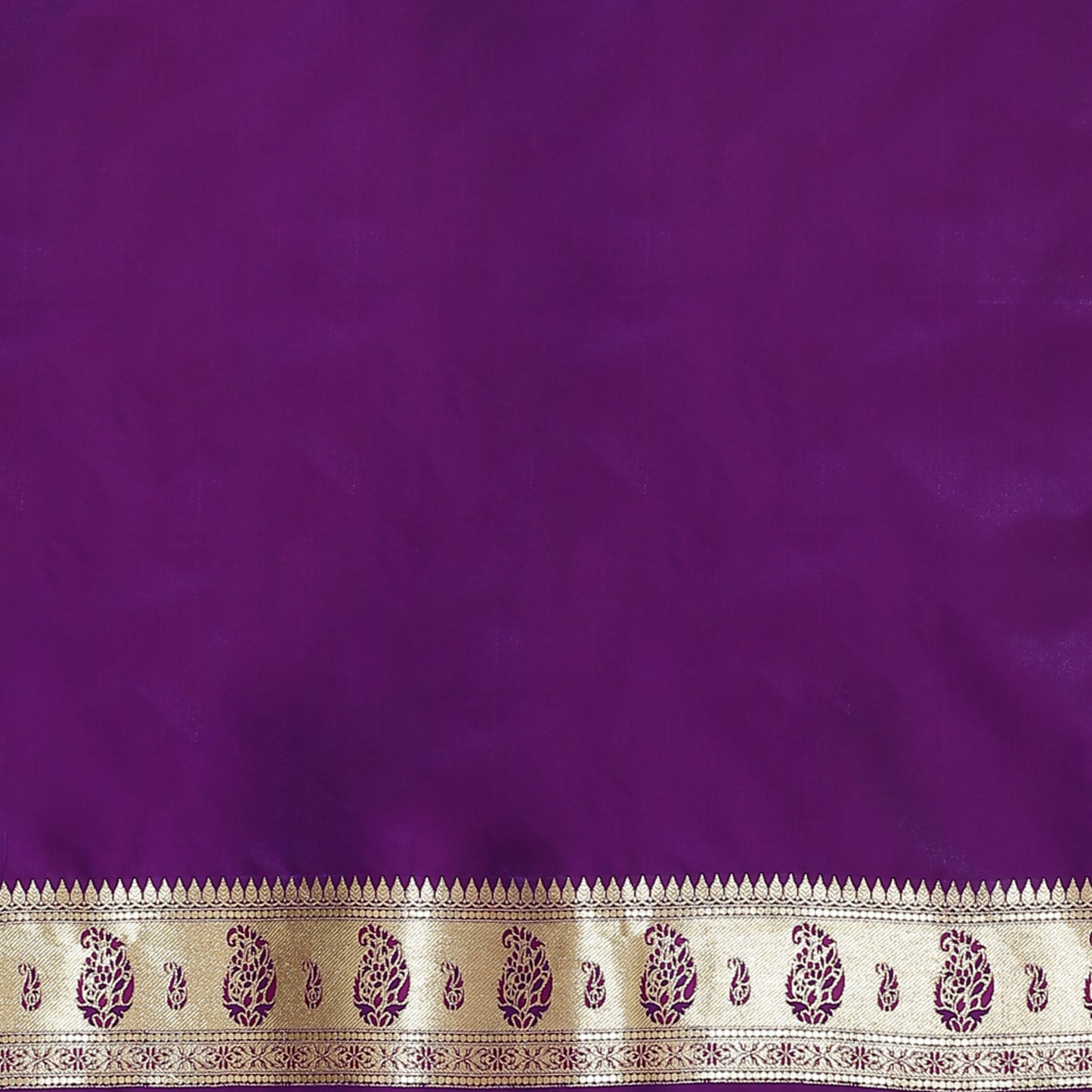 Faishana Presents Pink Booti Mughal Motif Satin Silk Banarasi Saree With Paithani Blue Borde