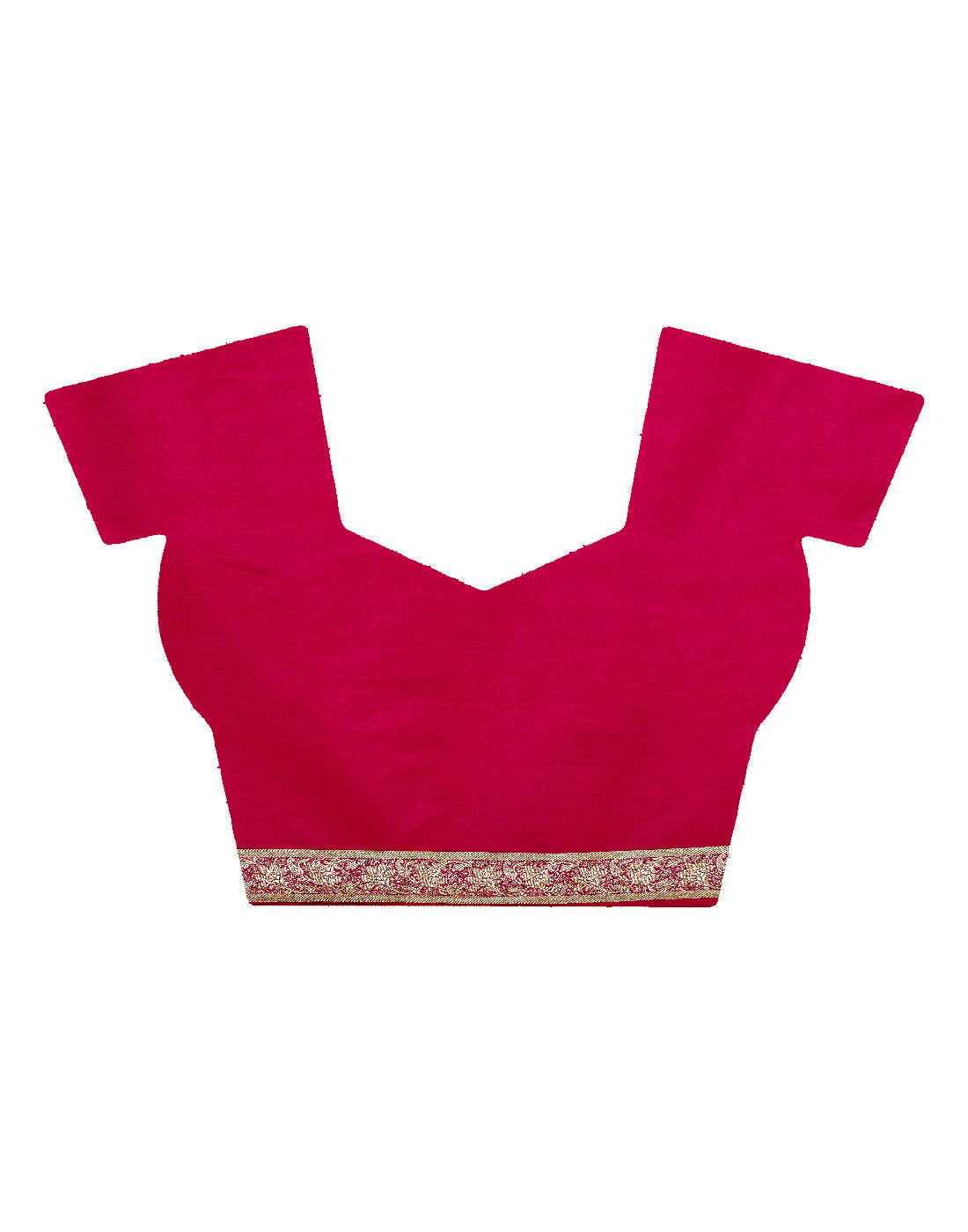 Faishana Presents Pink Satin Silk Floral Zari Chunri Booti Saree with Pink Floral Boota Pallu and Pink Blouse Piece