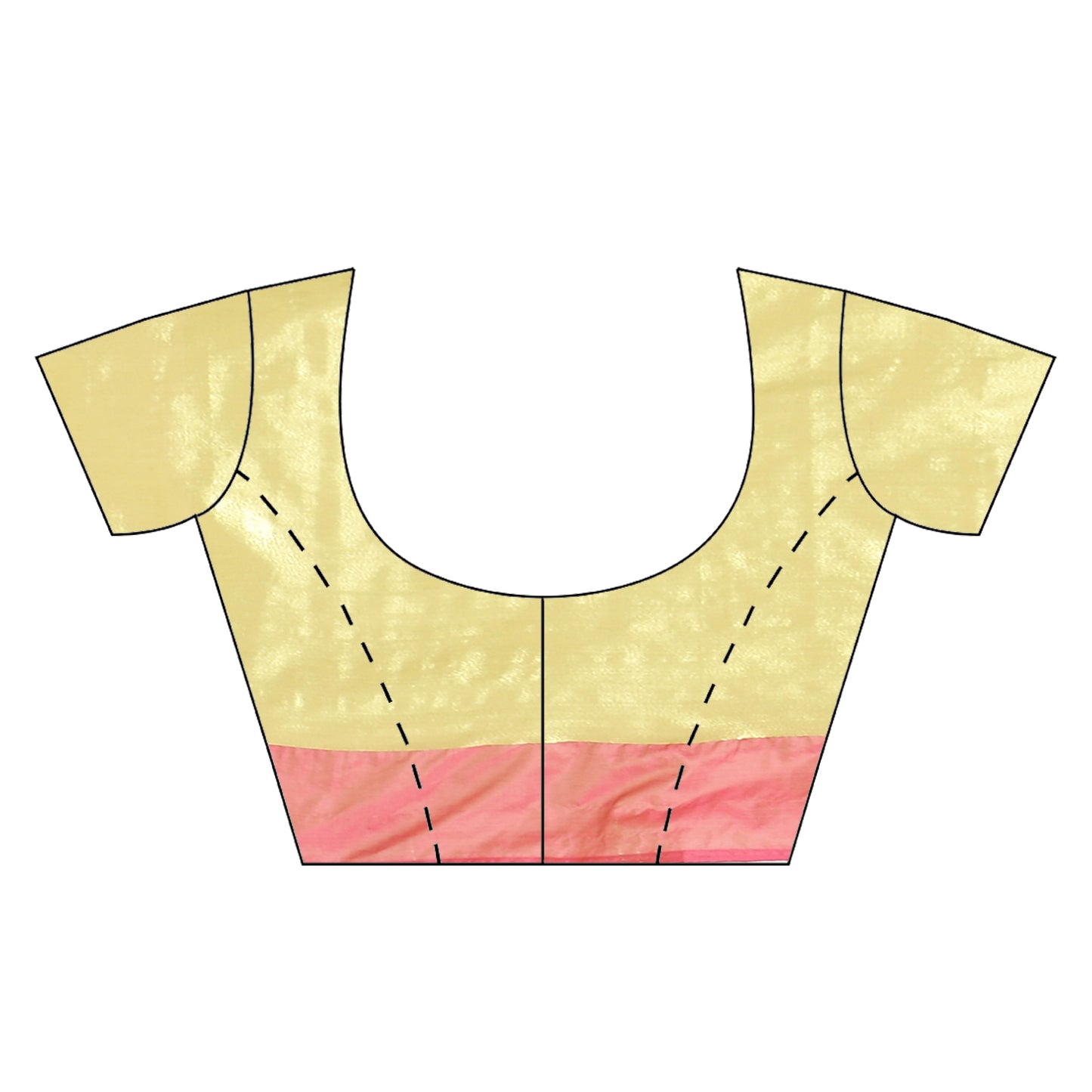 Faishana Presents Beige Kanchi Silk Jamdani Tissue Paithani Banarasi Saree With Beige Blouse Piece