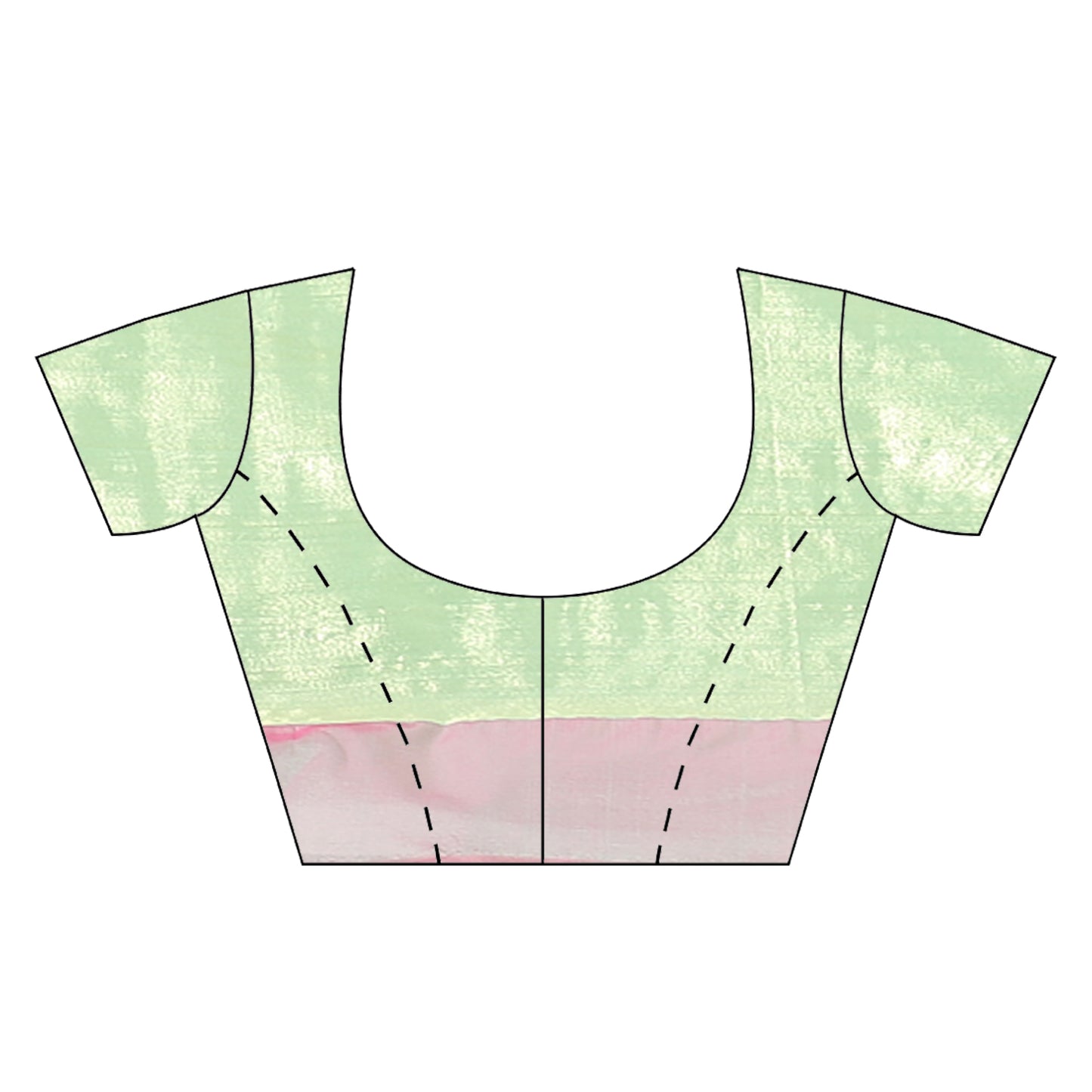 Faishana Presents Seagreen Silver Zari Paithani Border Art Silk Banarasi Saree With Seagreen Blouse Piece