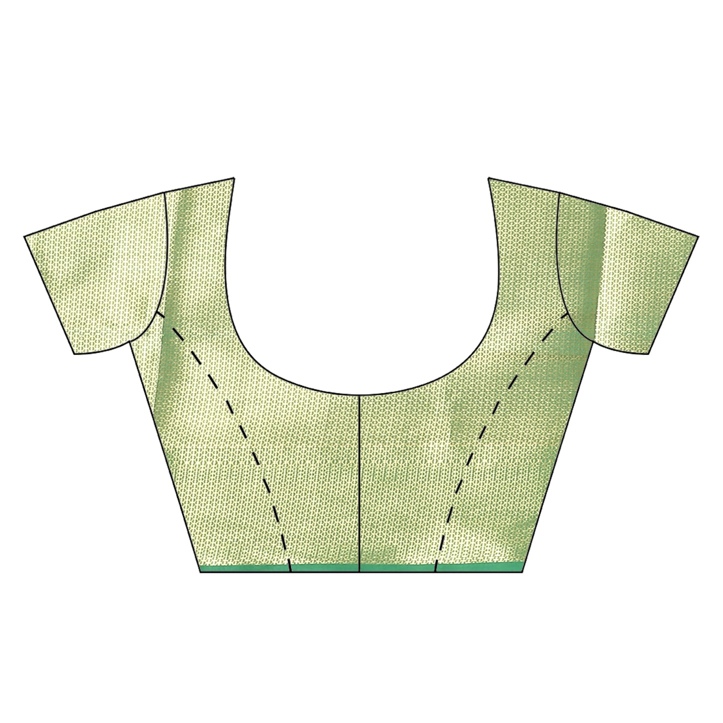 Faishana Presents Magenta Katan Silk Plain Zari Anchal With Contrast Green Zari Border Banarasi Saree