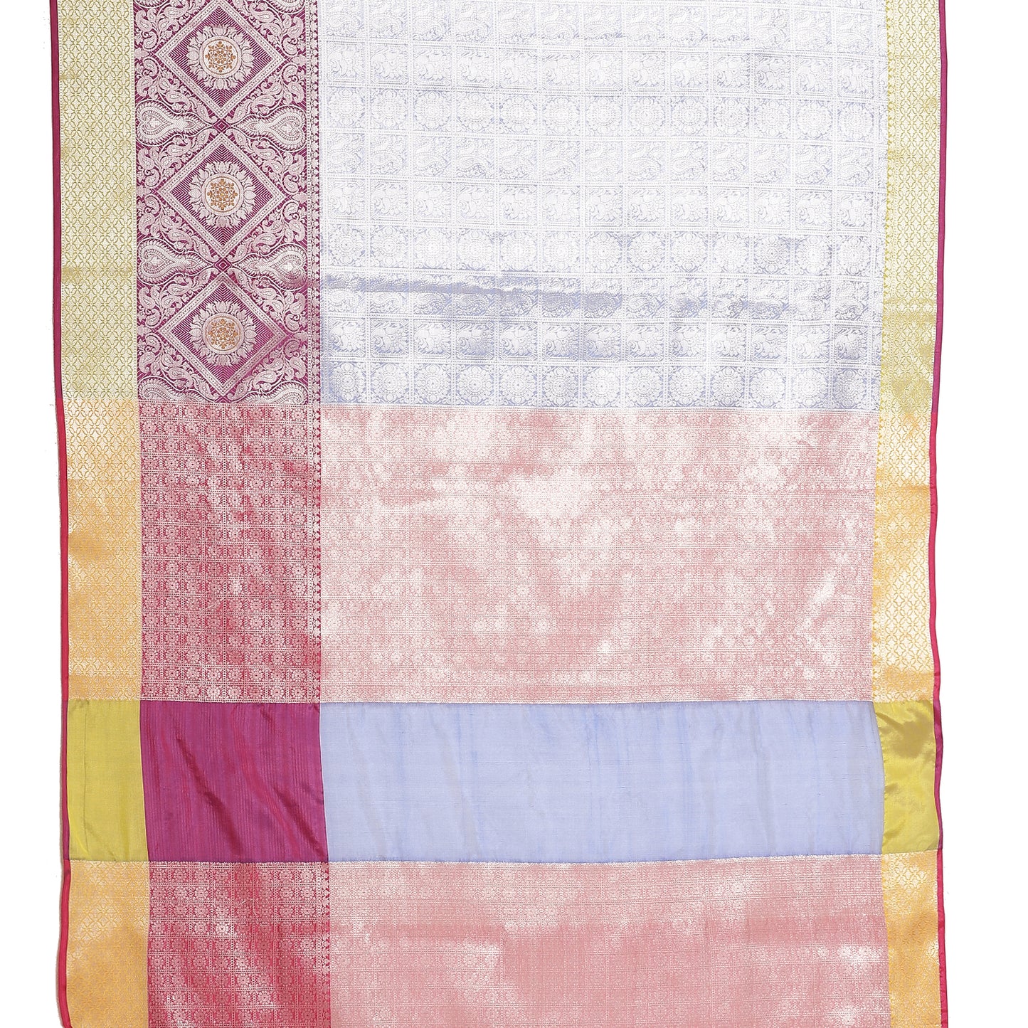 Blue Kanjeevaram Banarasi Sarees For Women GEMA11
