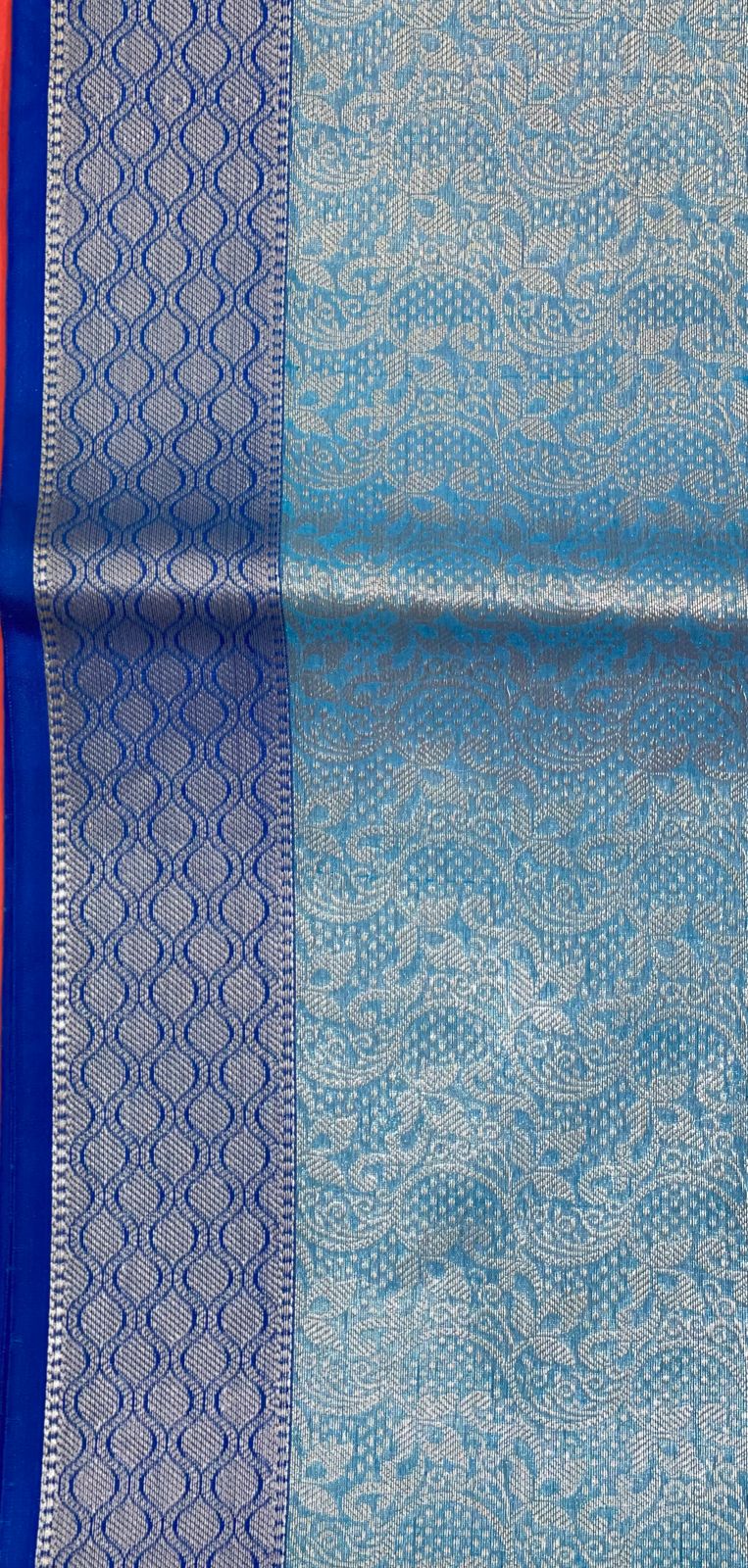 Blue Kanjeevaram Banarasi Sarees For Women GEMA17