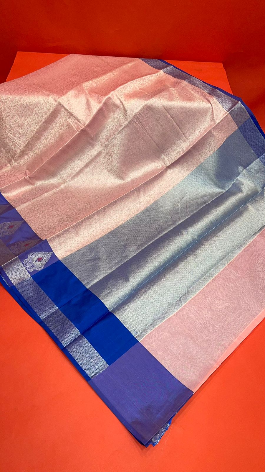 Pink Kanjeevaram Banarasi Sarees For Women GEMA18