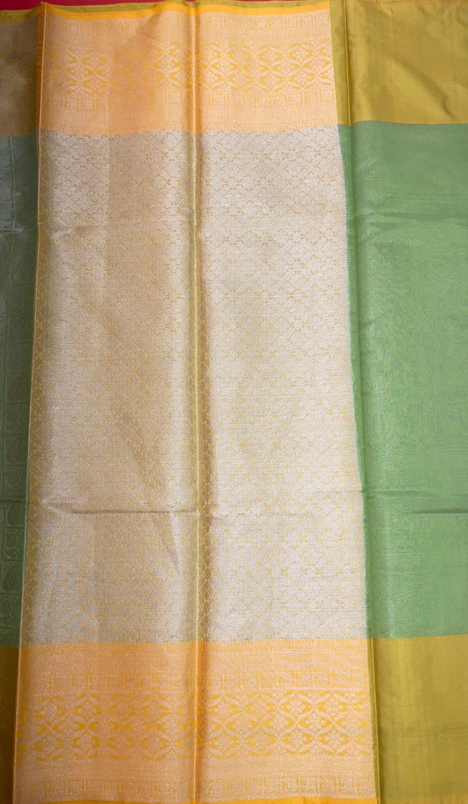Green Kanjeevaram Banarasi Sarees For Women GEMA31