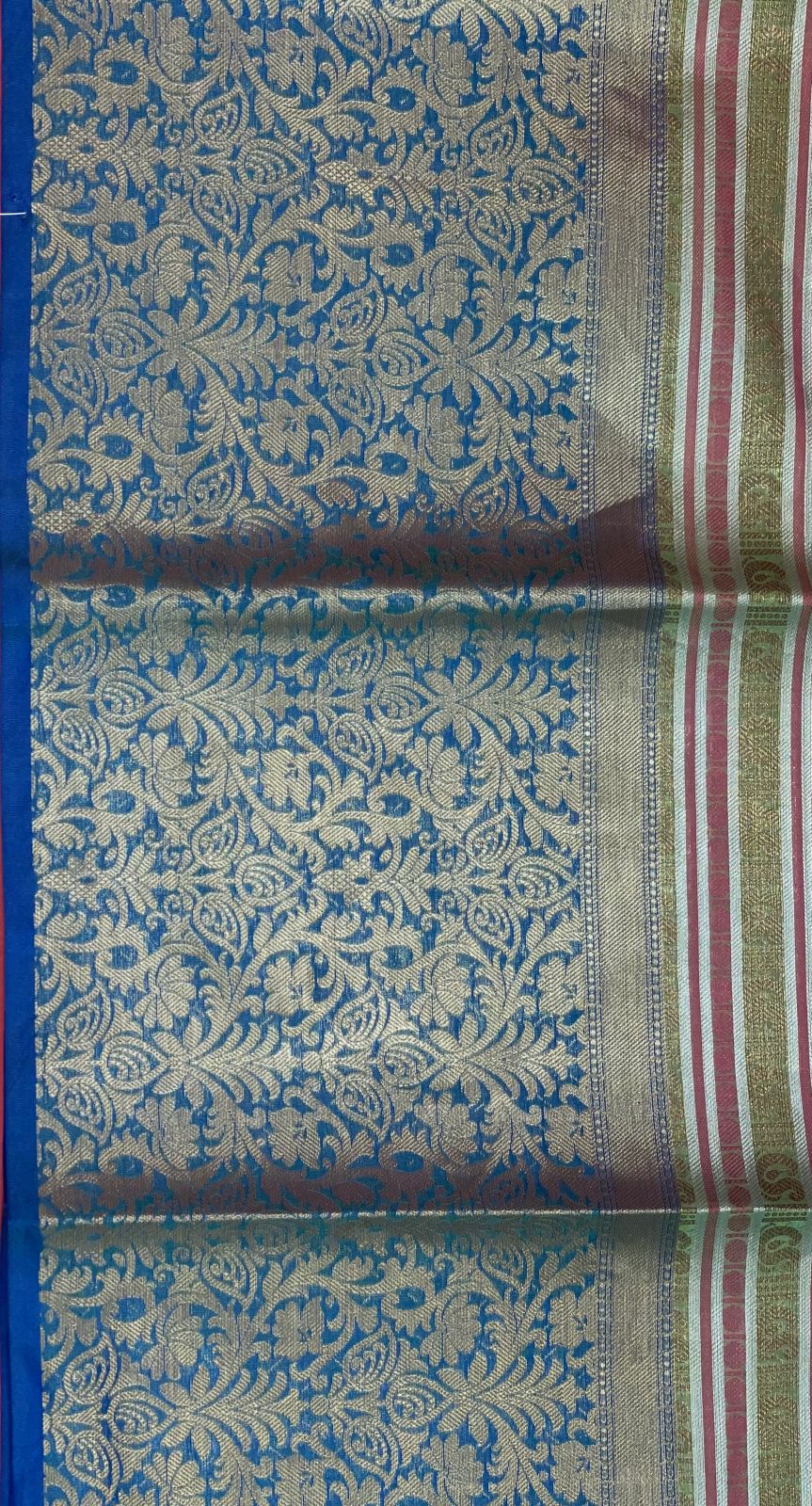 Red Kanjeevaram Banarasi Sarees For Women GEMA4