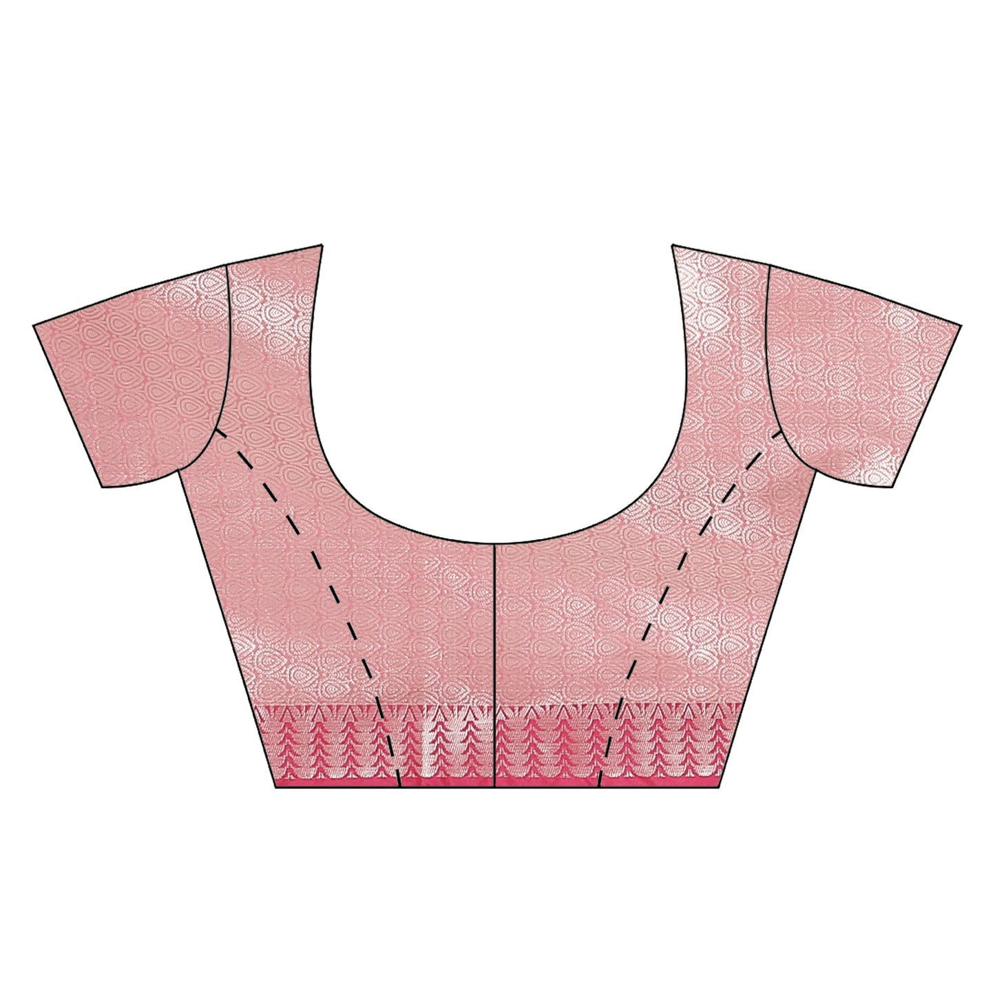 Faishana Presents Green Silver Zari Kanchi Silk Tanchoi Brocade Contrast Maroon Skirt Meena Border Banarasi Saree