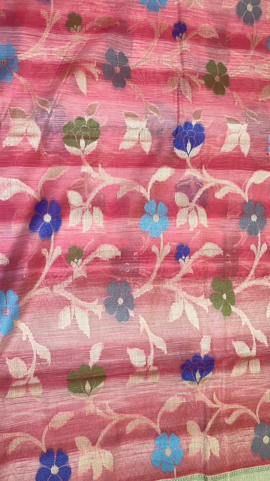 Pink Matka Silk Banarasi Sarees For Women GEMTKSLK_195 P