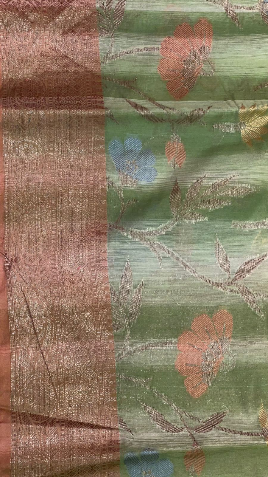 Green Matka Silk Banarasi Sarees For Women GEMTKSLK_98 G