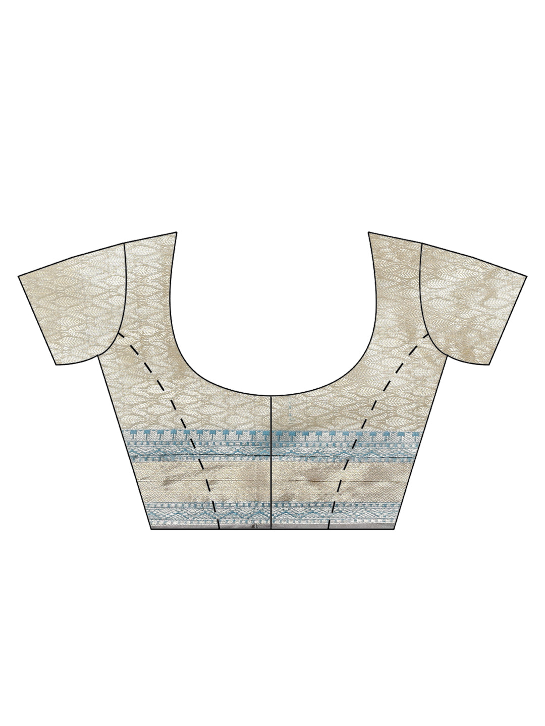 Peach Matka Silk Banarasi Sarees For Women GEMTKSLK_197