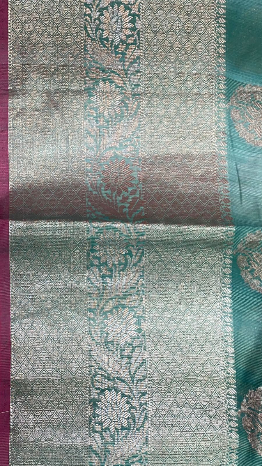 Green Matka Silk Banarasi Sarees For Women GEMTKSLK_204