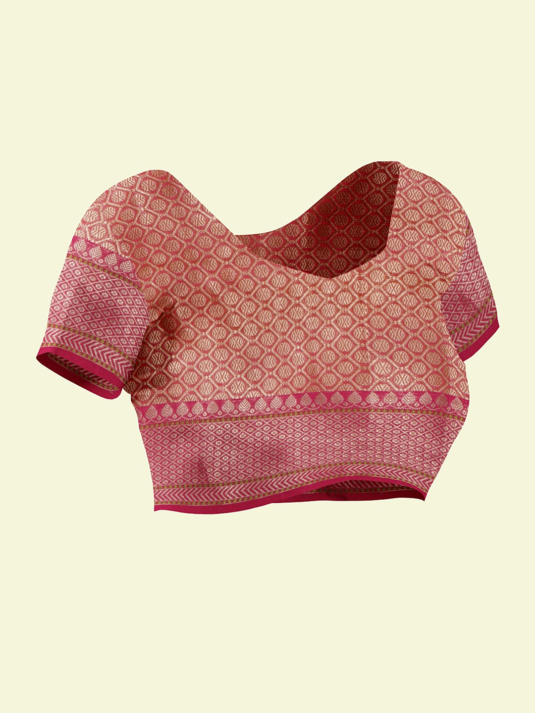 Yellow Matka Silk Banarasi Sarees For Women GEMTKSLK_305