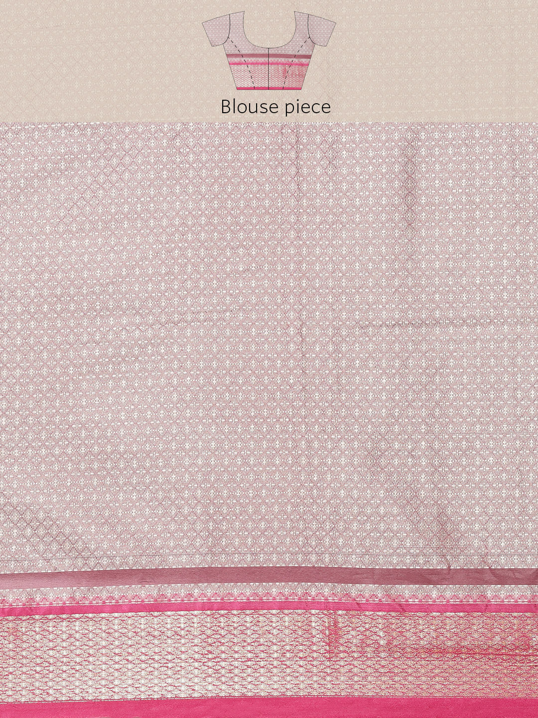 Faishana Presents Bottle Green & Pink Ikkat Patola Art Silk Skirt Pattu Border With Pink Blouse Banarasi Saree