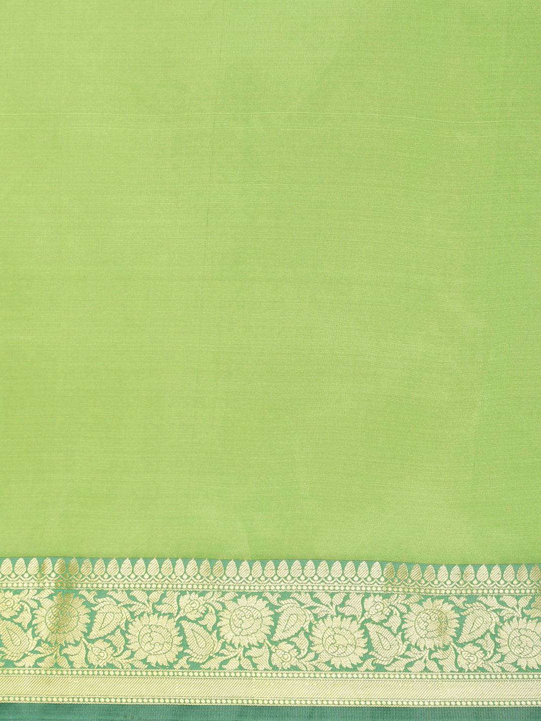 Green Valkalam Katan Silk Banarasi Sarees For Women GEKH30