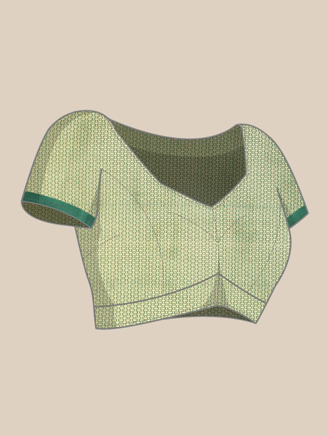 Green Valkalam Katan Silk Banarasi Sarees For Women GEKH30