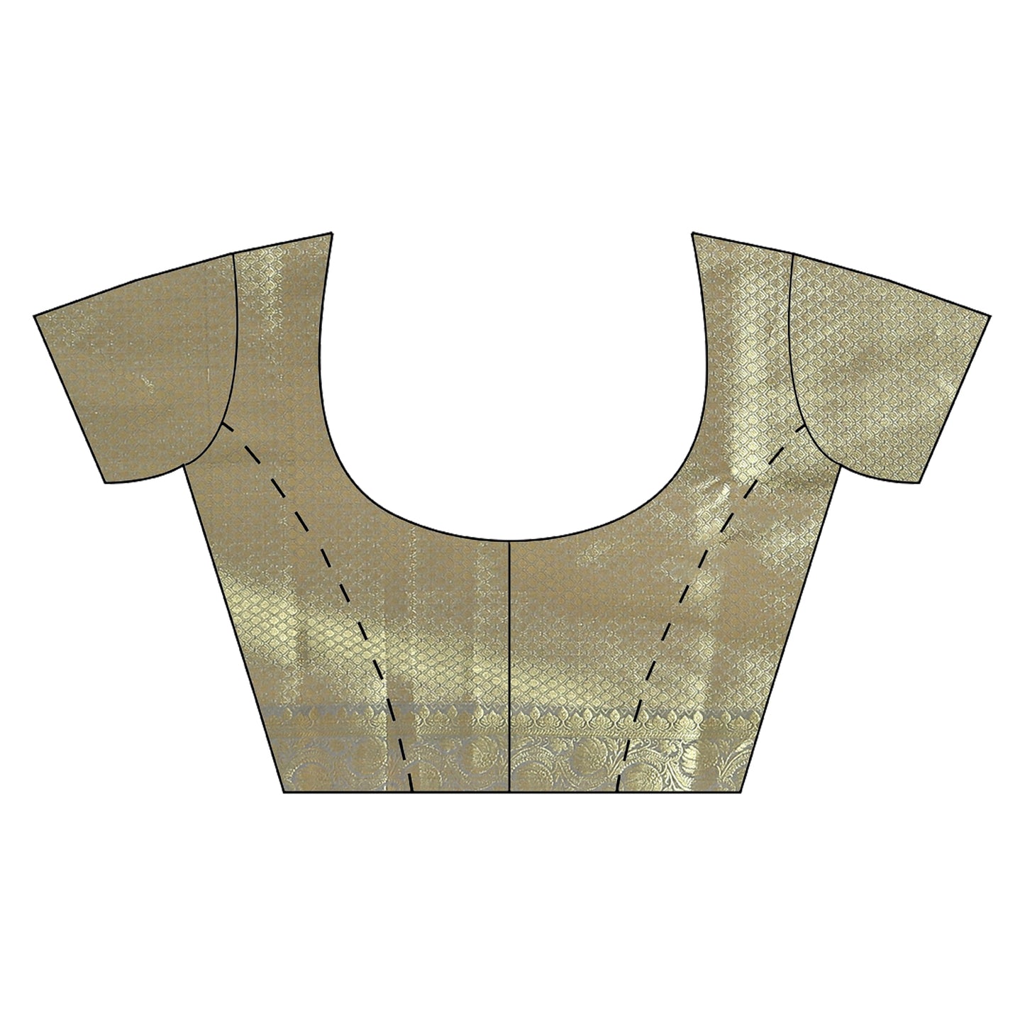 Grey Katan Silk Banarasi Sarees For Women GEASF205