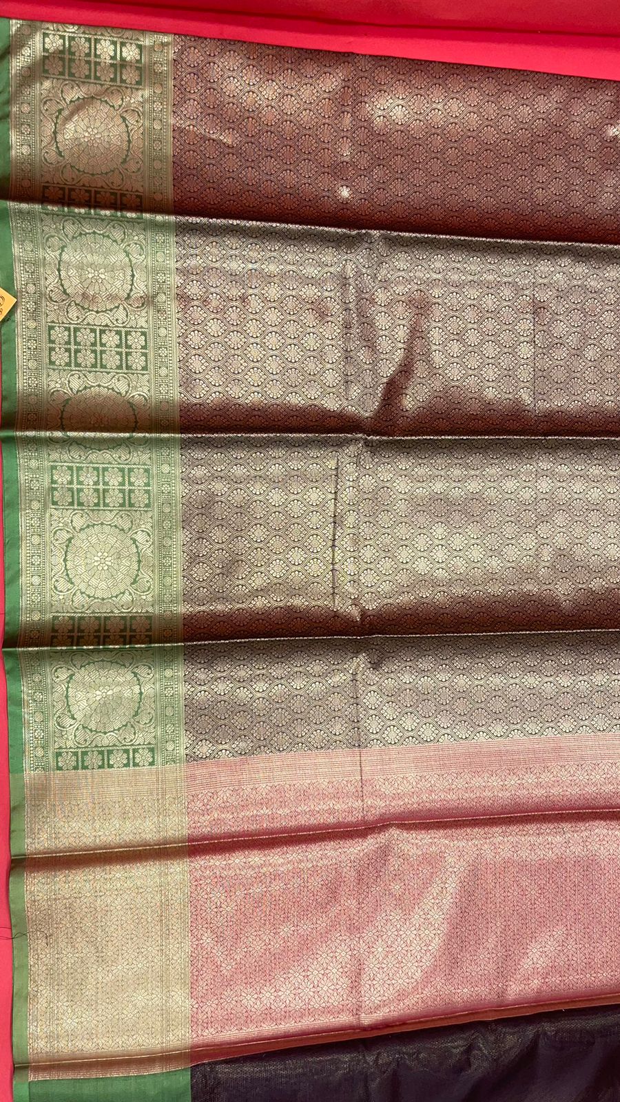 Black Kanchi Silk Banarasi Sarees For Women GEBE25