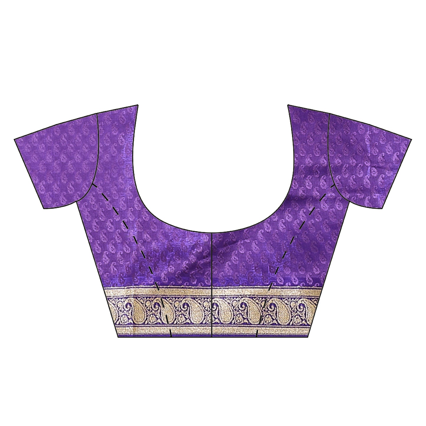 Faishana Presents Pink Satin Silk Stone work Tanchoi Contrast Blue Border Banarasi Saree With Blouse Piece