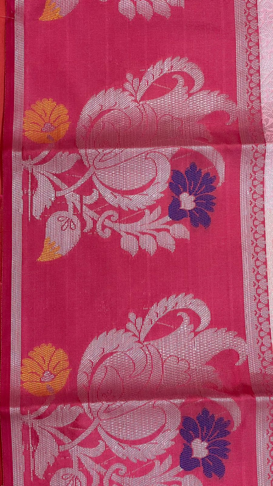 Pink Kanjeevaram Banarasi Sarees For Women GEMA21