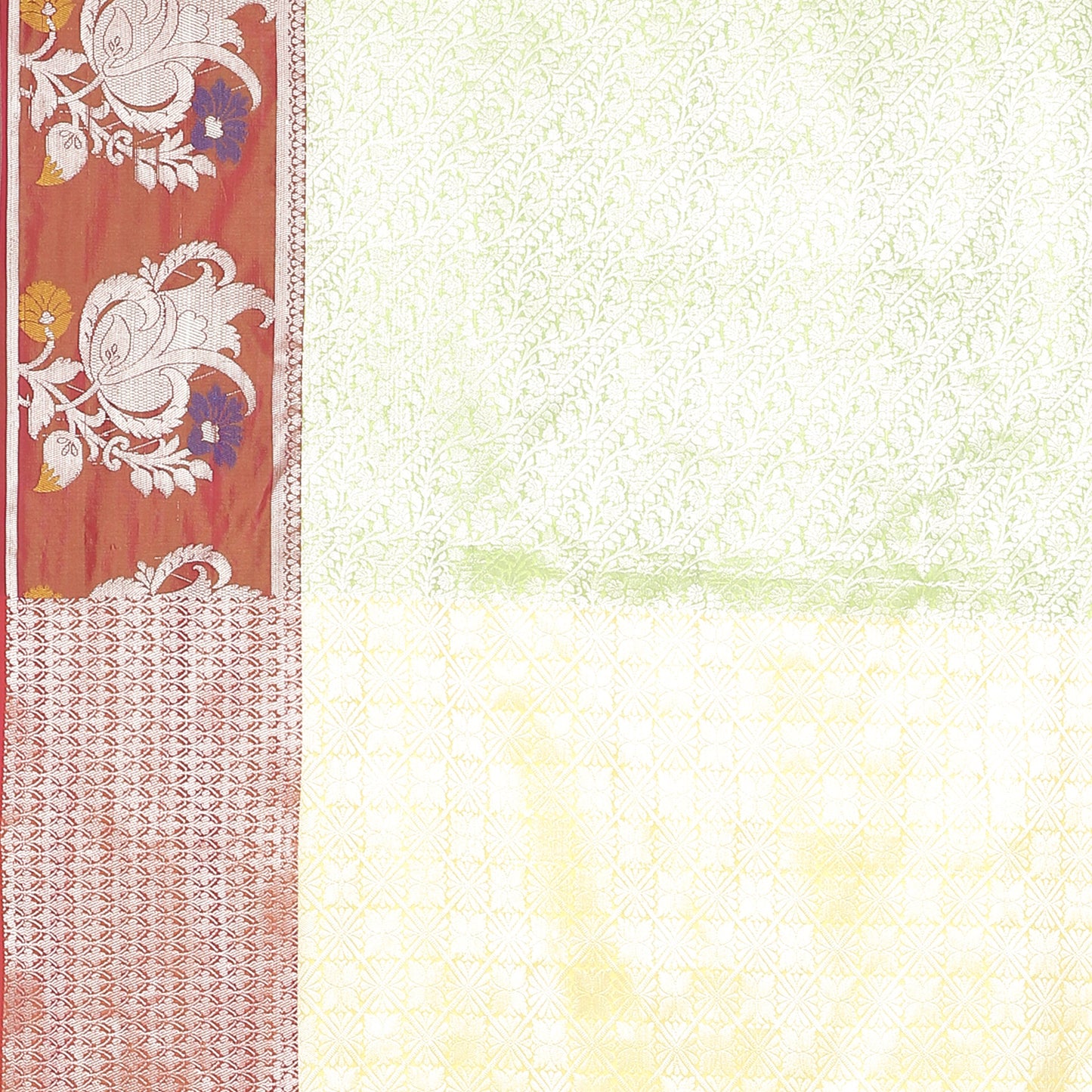 Green Kanjeevaram Banarasi Sarees For Women GEMA24