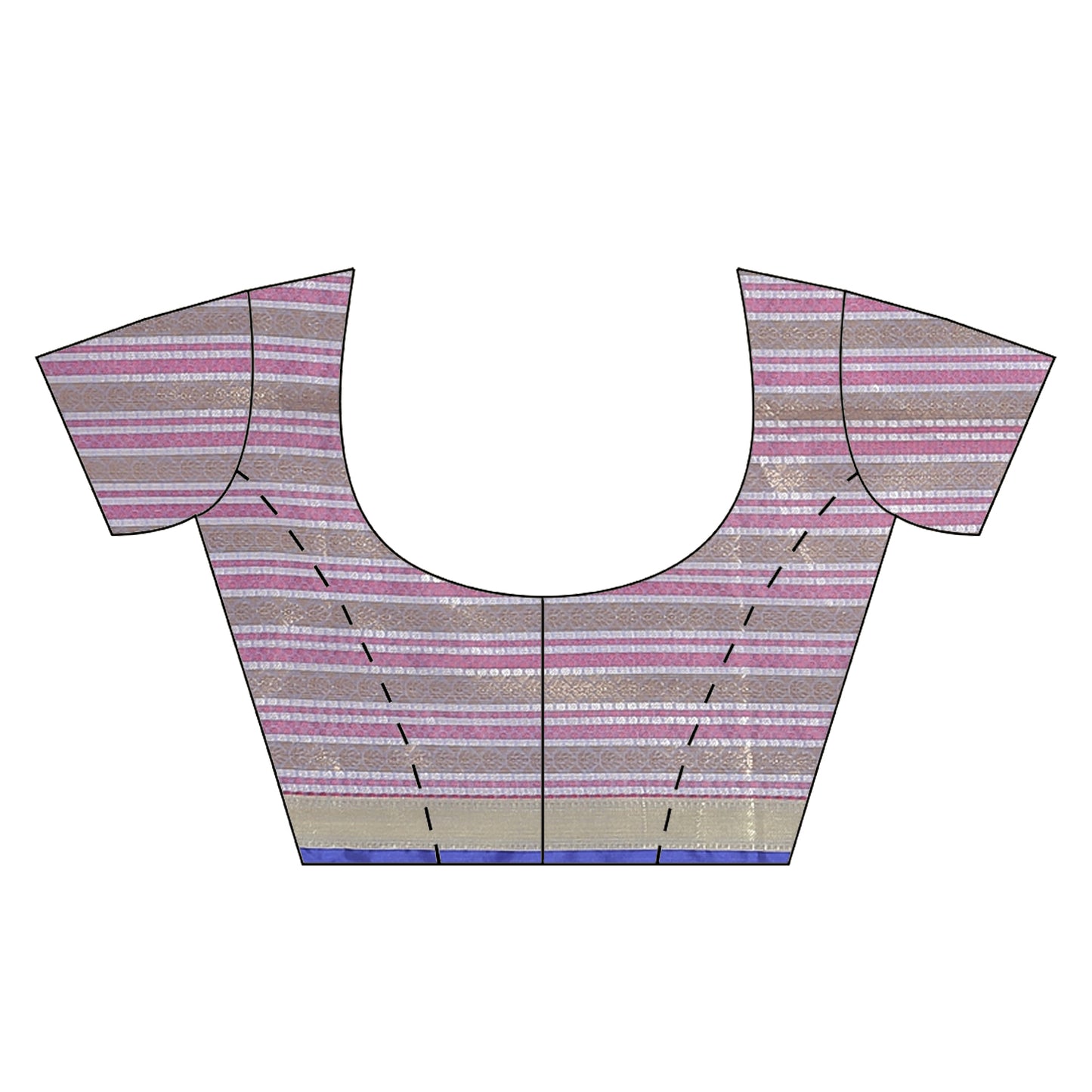 Light Red Kanjeevaram Banarasi Sarees For Women GEMA2