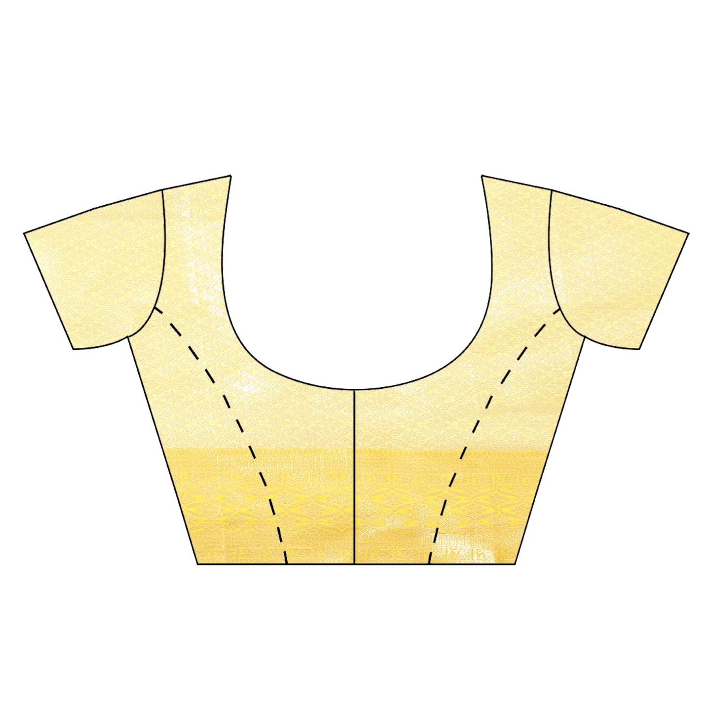 Faishana Presents Blue Silver Zari Kanchi Silk Tanchoi Brocade Contrast Gold Skirt Meena Border Banarasi Saree