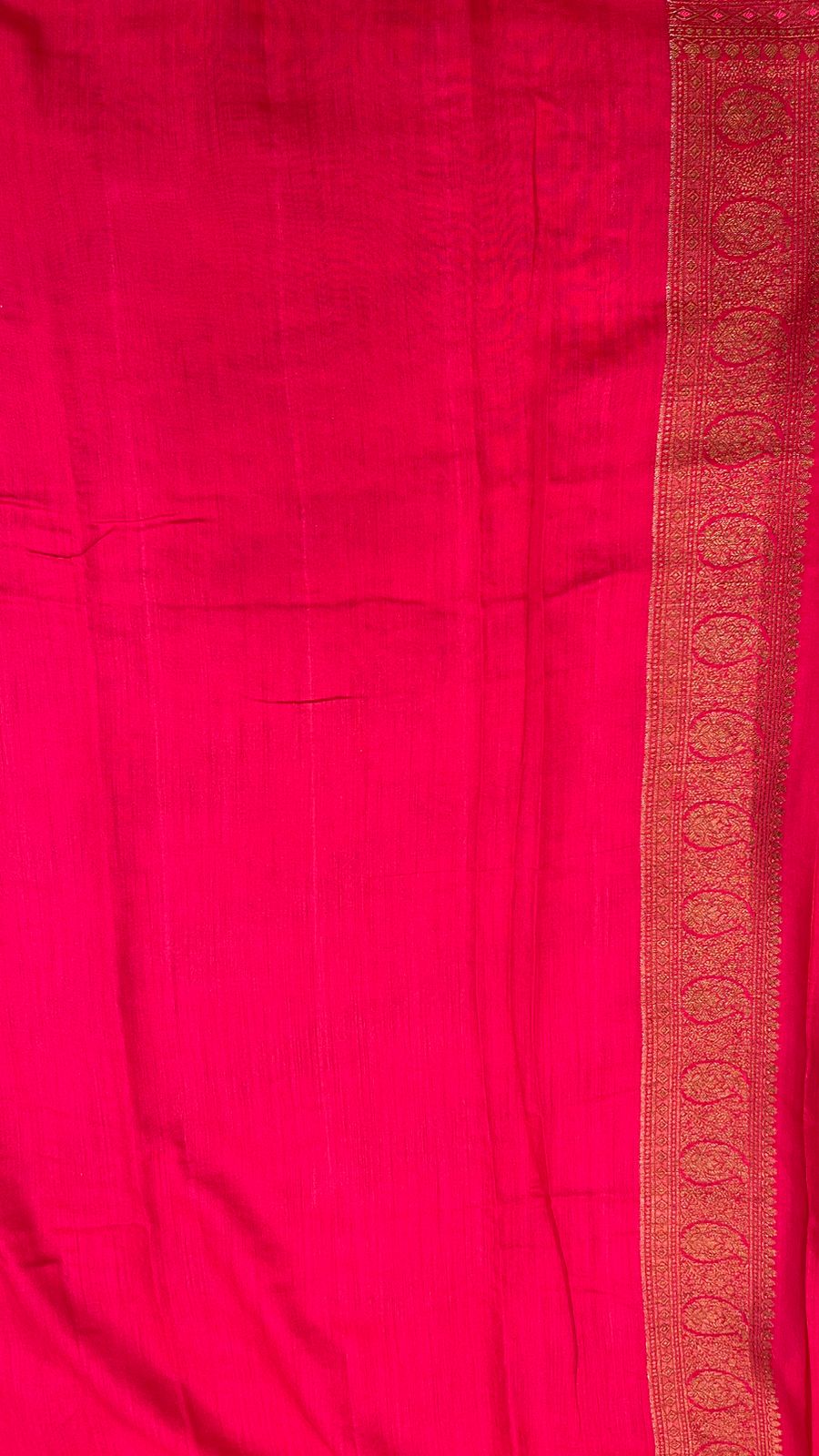 Ravishing Elegance: Faishana's Pure Silk Handloom Munga Silk Saree with Copper Zari Diagonal Jaal Mina Booti Paisley Zari Border & Pink Blouse