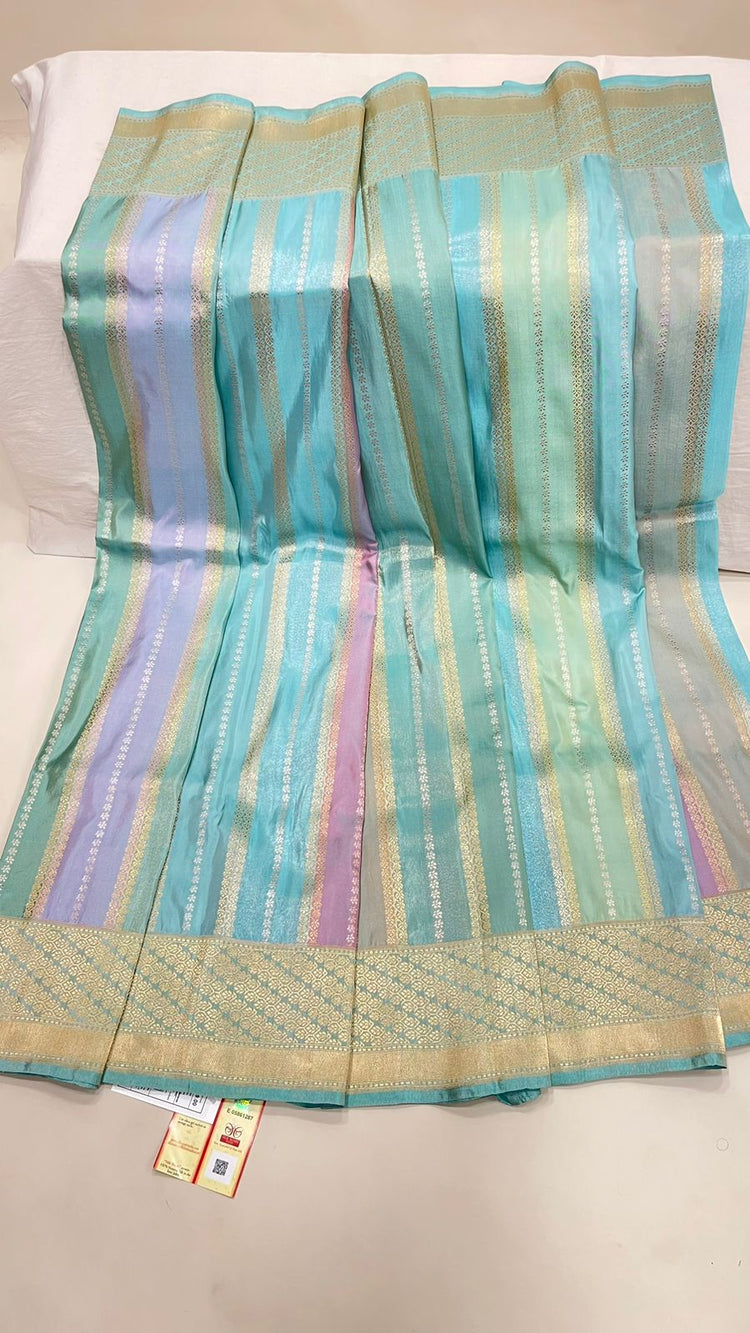 Pure Katan Tissue Saree