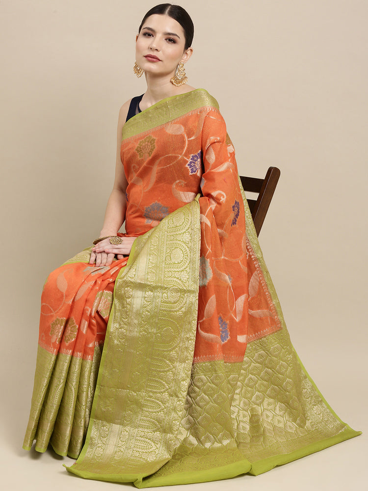 Maheshwari Cotton Saree