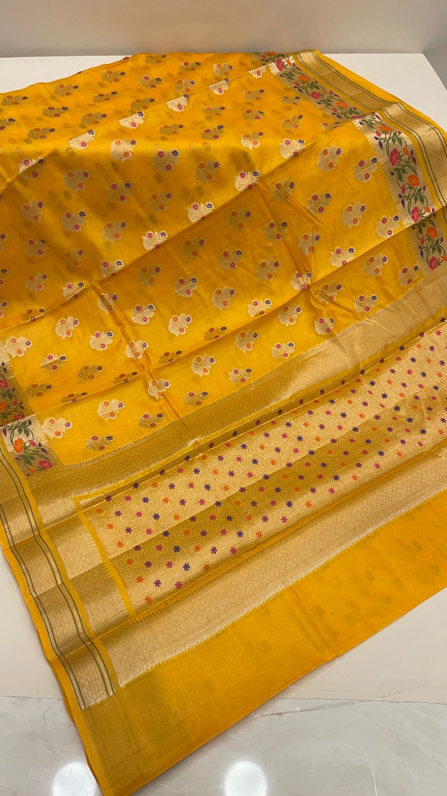 Pure Tussar Silk Saree